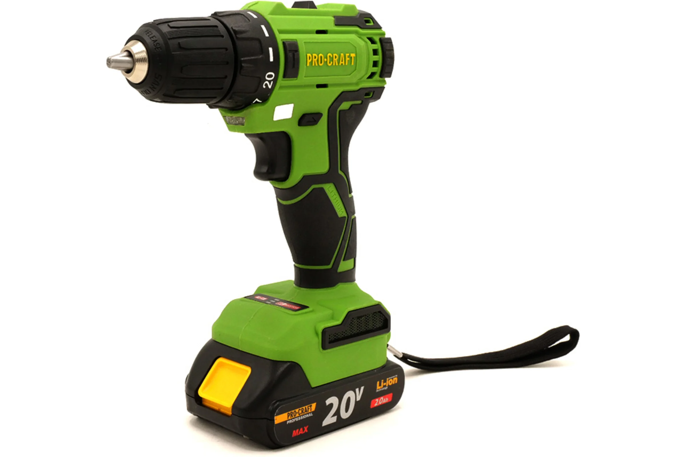 Шуруповерт аккумуляторный ударный бесщеточный PROCRAFT PA18LiBl 20В (АКБ 2Ач+ЗУ) PA18LiBl Impact