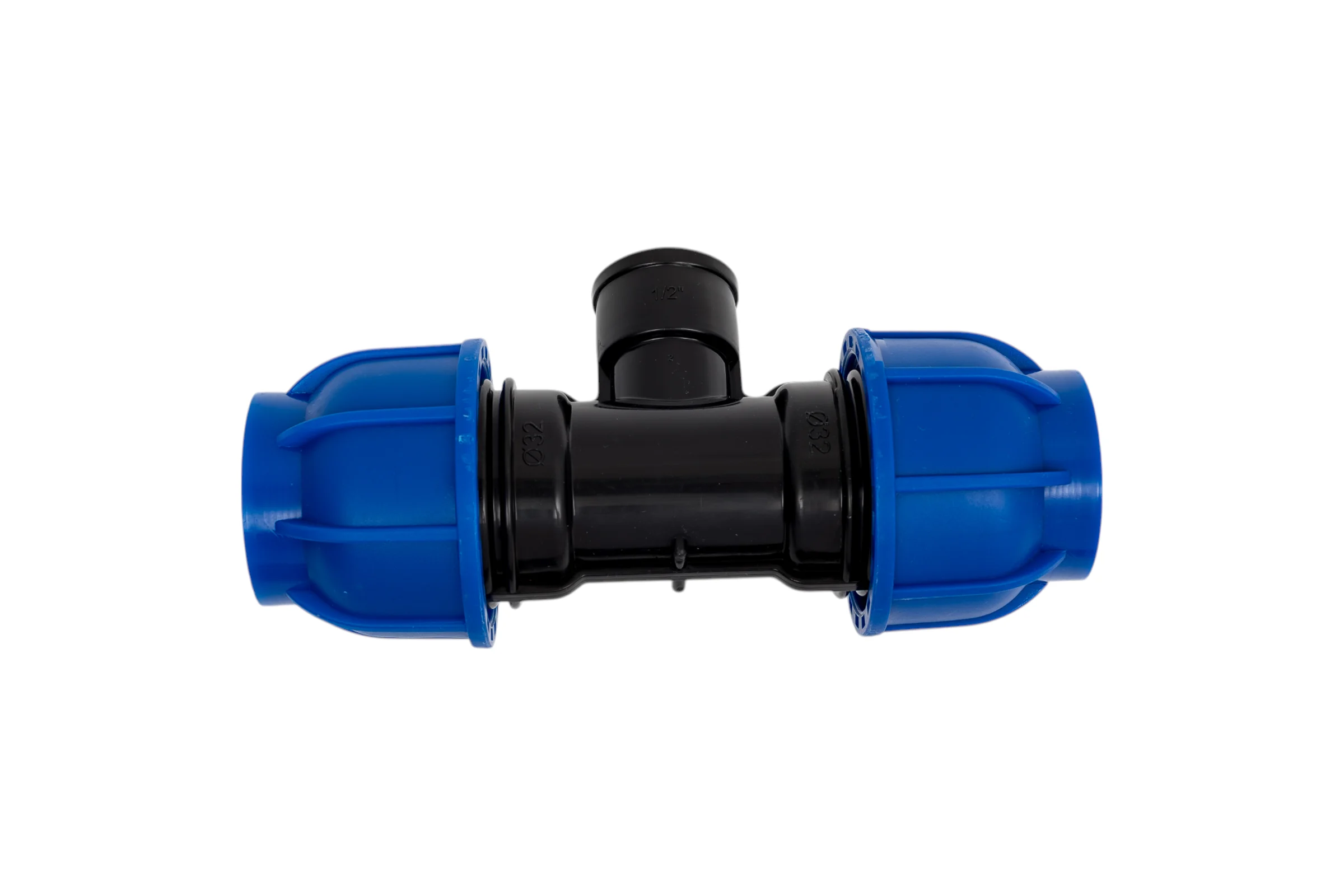 Компрессионный тройник переходной Millennium ПНД 32-1/2" с внутренней резьбой PFTF3212