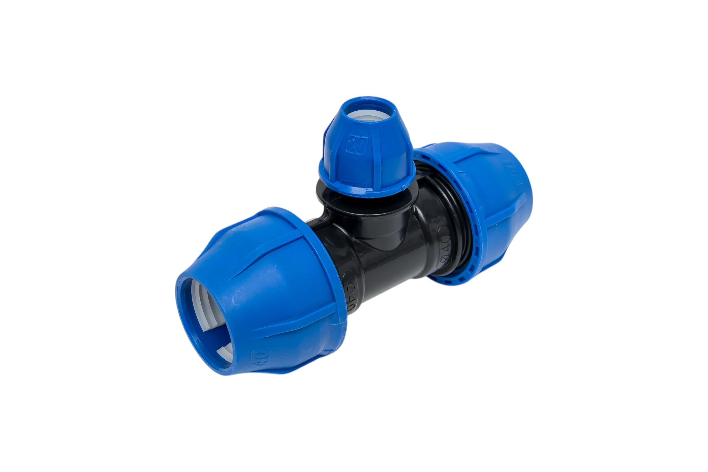 Компрессионный переходной тройник Millennium ПНД 40-20-40 PTP402040