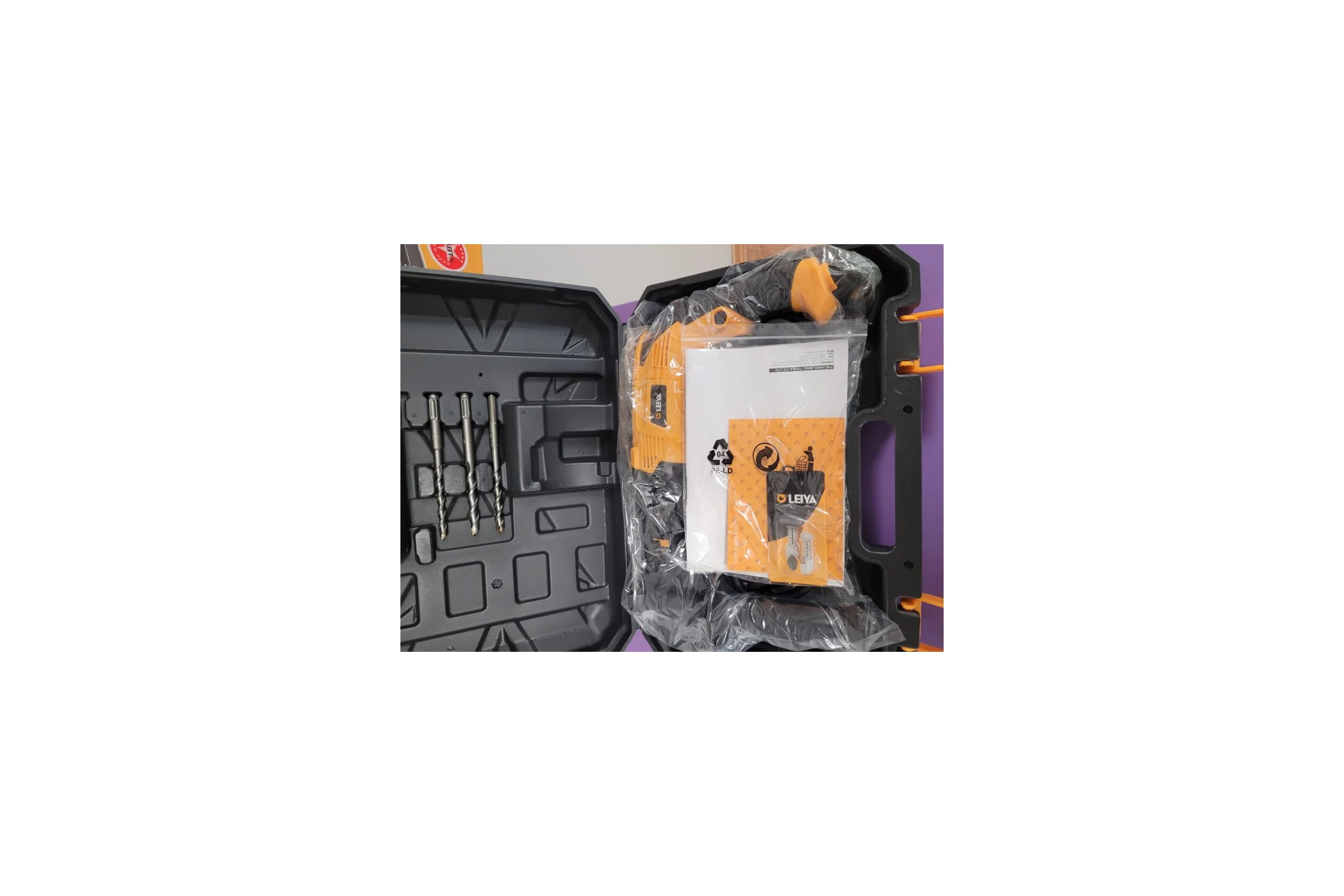 Перфоратор LEIYA LY-A2603R SDS-PLUS 800 Вт, 3.2 Дж ударная сила 1119