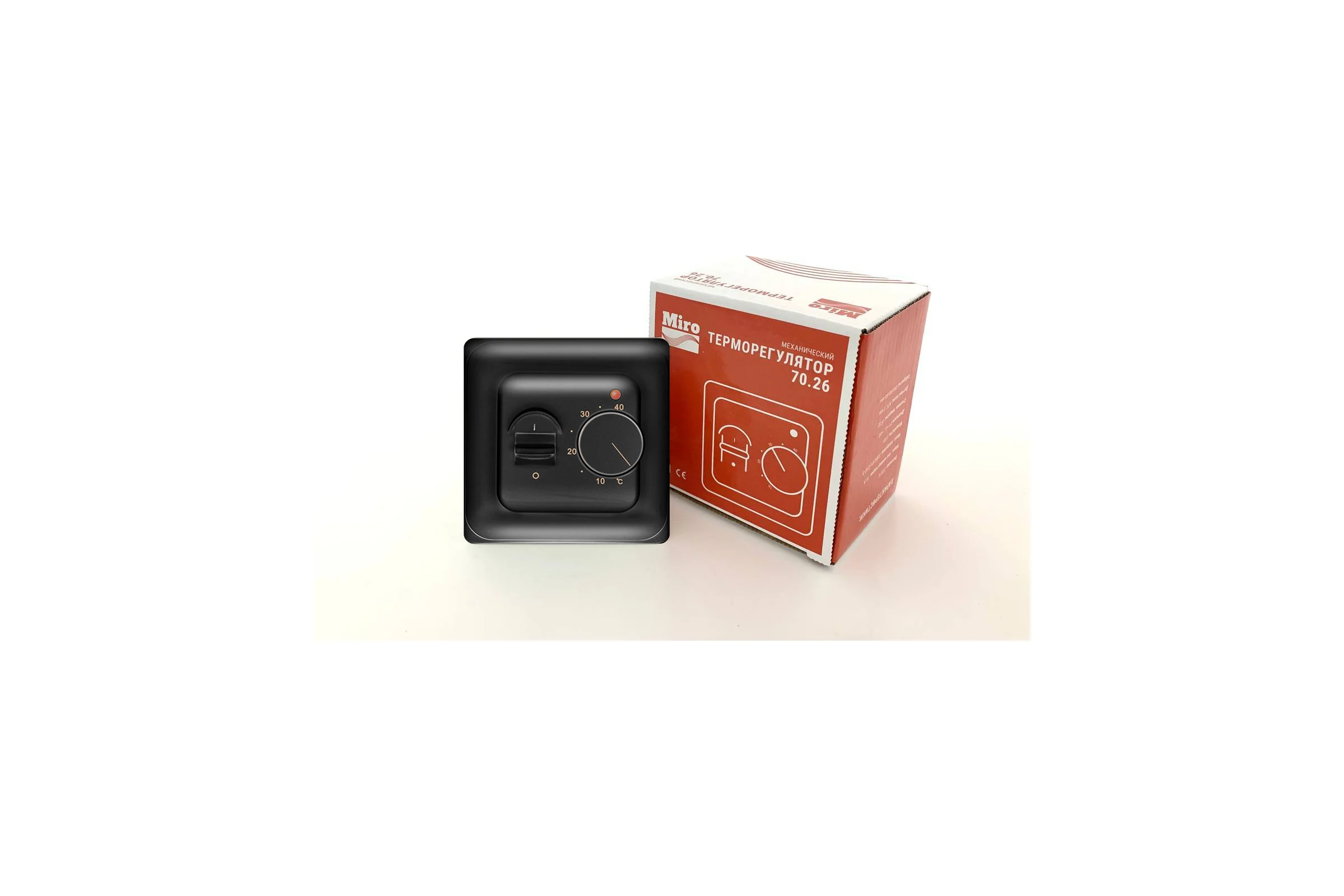 Терморегулятор Miro RTC 70.26 (black) 2473