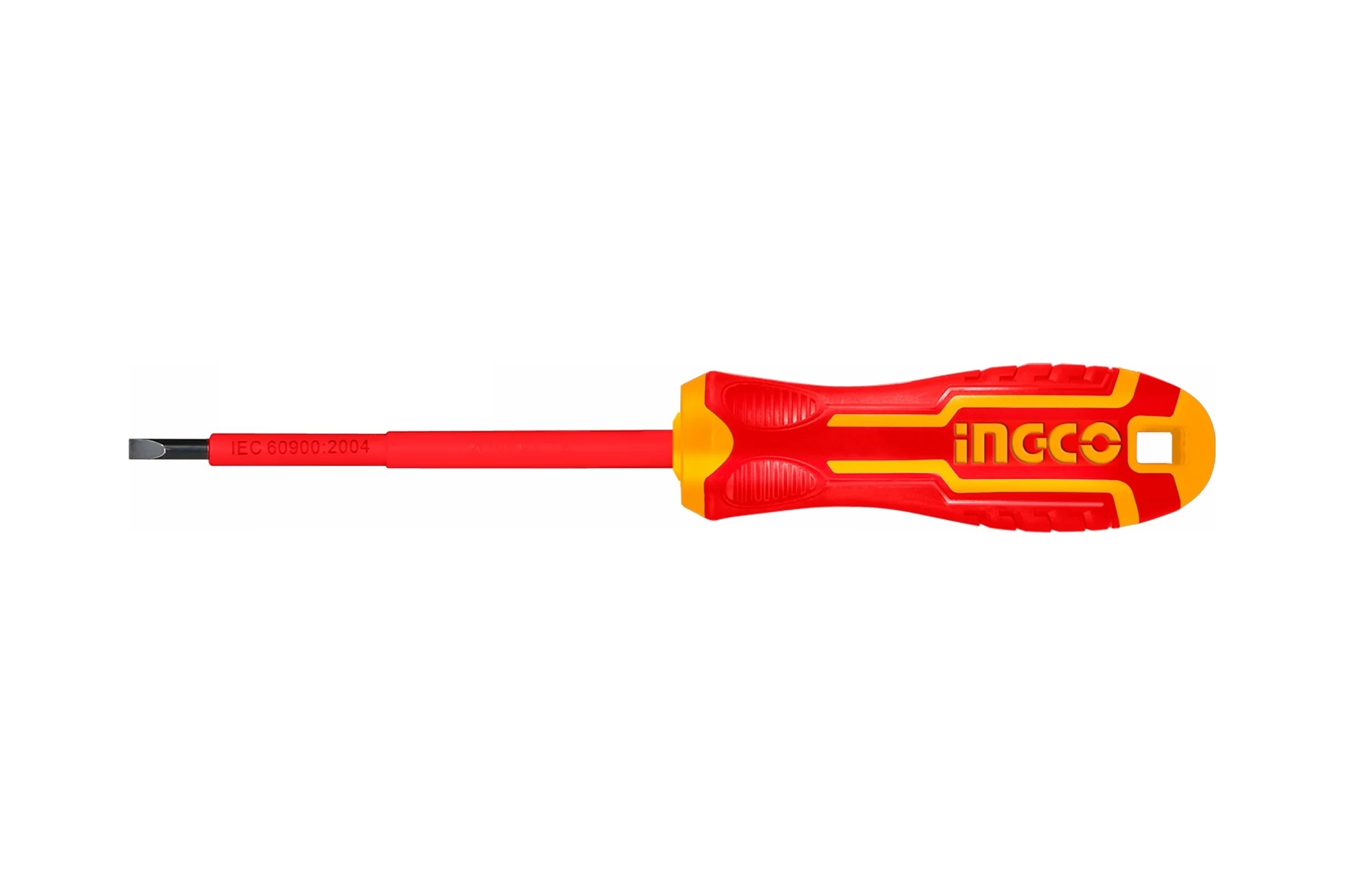 Диэлектрическая плоская отвертка INGCO SL4x100 мм HISD814100