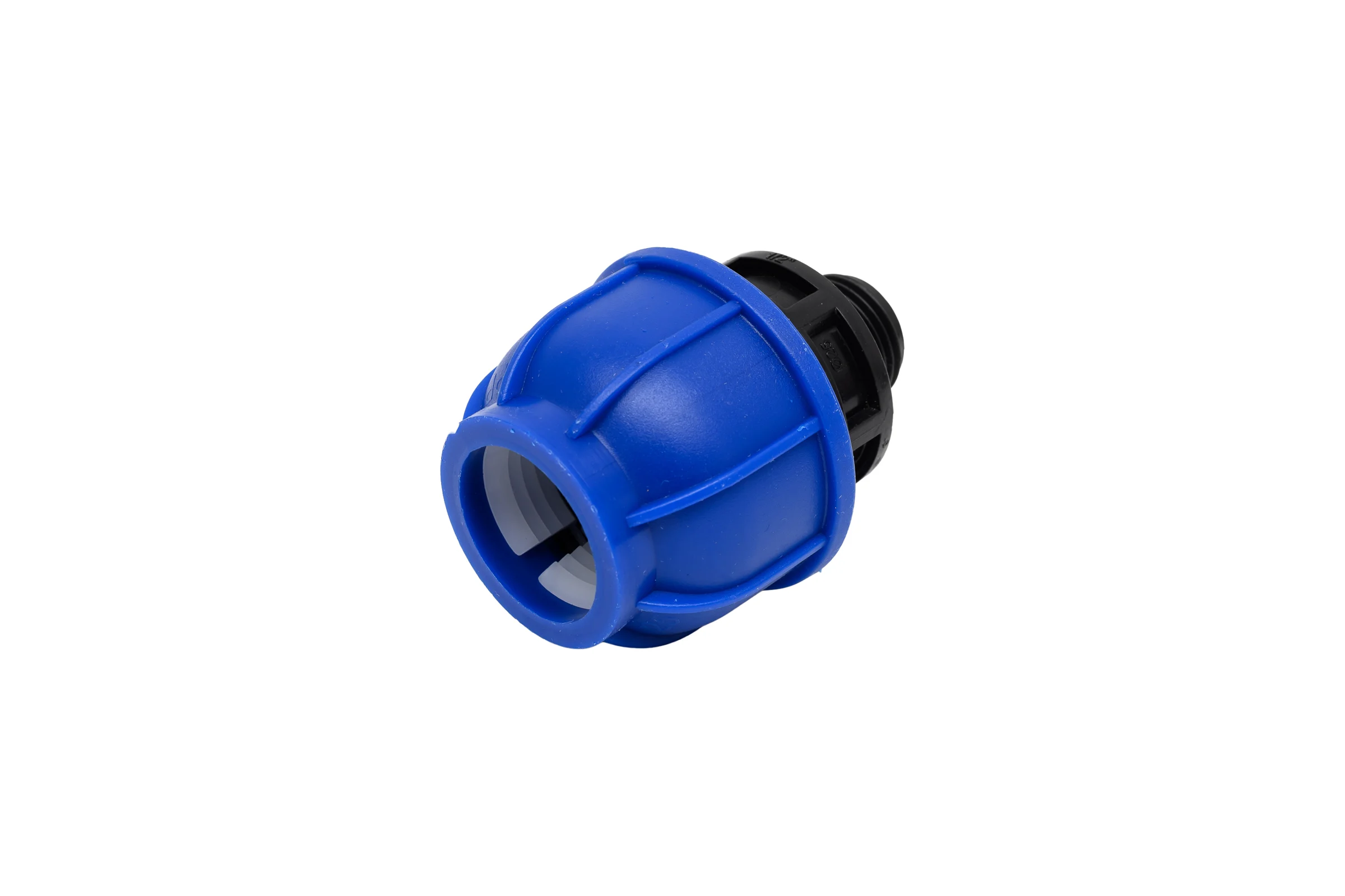 Муфта компрессионная для ПНД труб Millennium 25-1/2 с наружной резьбой PFMM2512