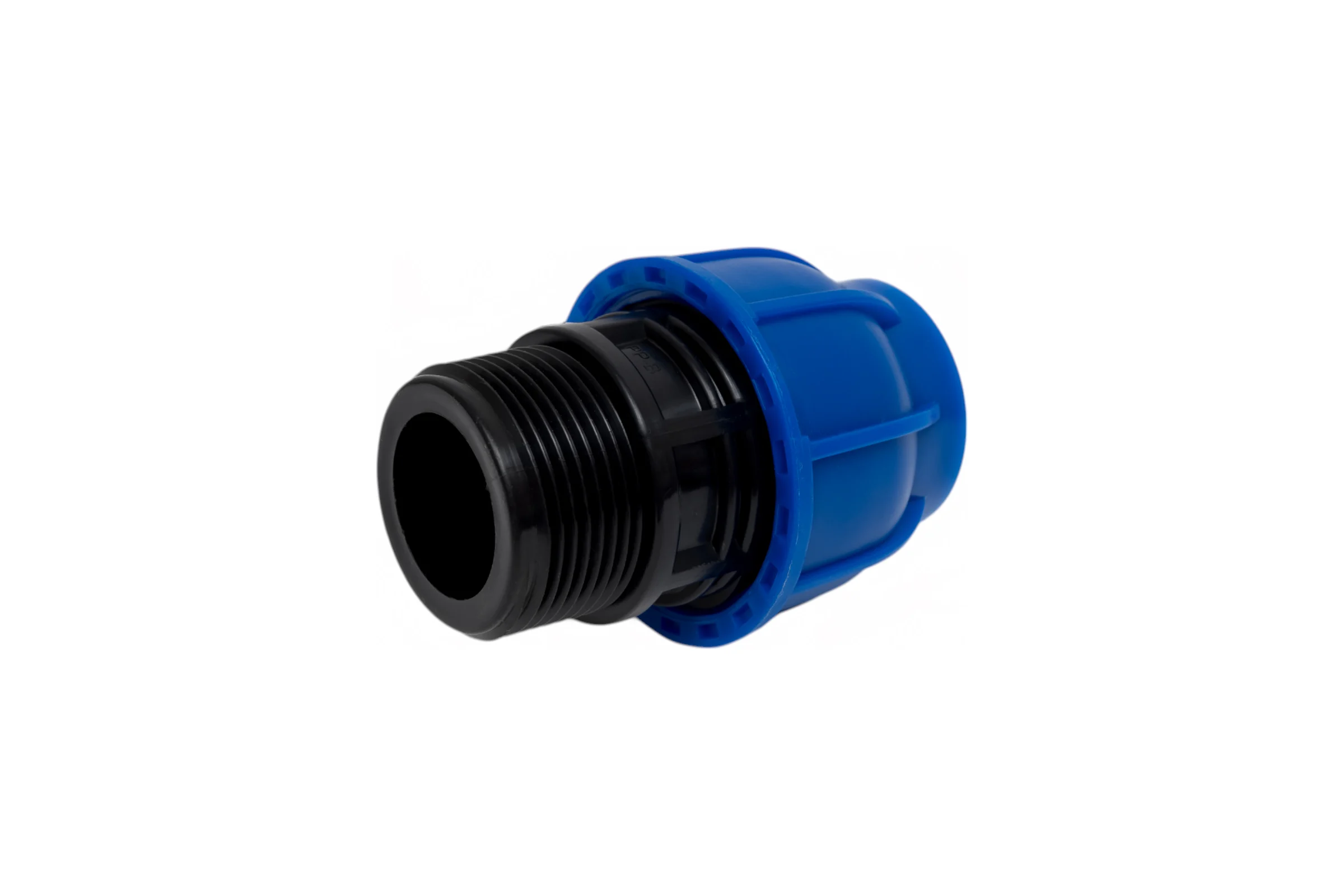 Муфта компрессионная для ПНД труб Millennium 32-3/4 с наружной резьбой PFMM3234