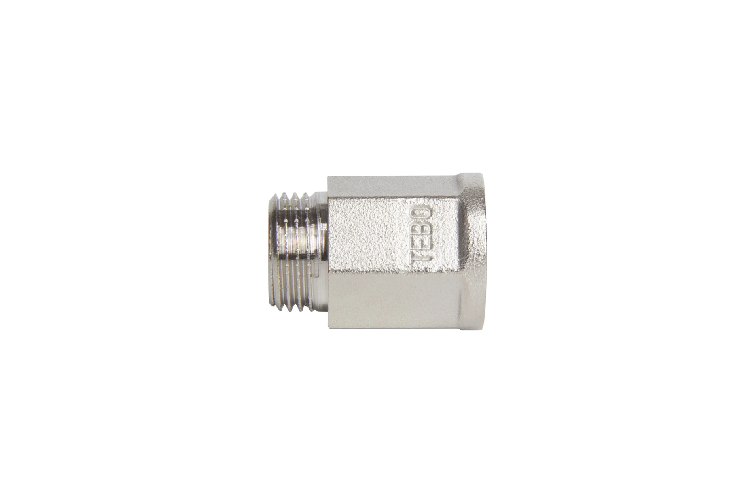 Удлинитель шестигранный TEBO ВН/НАР 1/2"x25мм латунь T-ЛР.У.2.12-25.CN