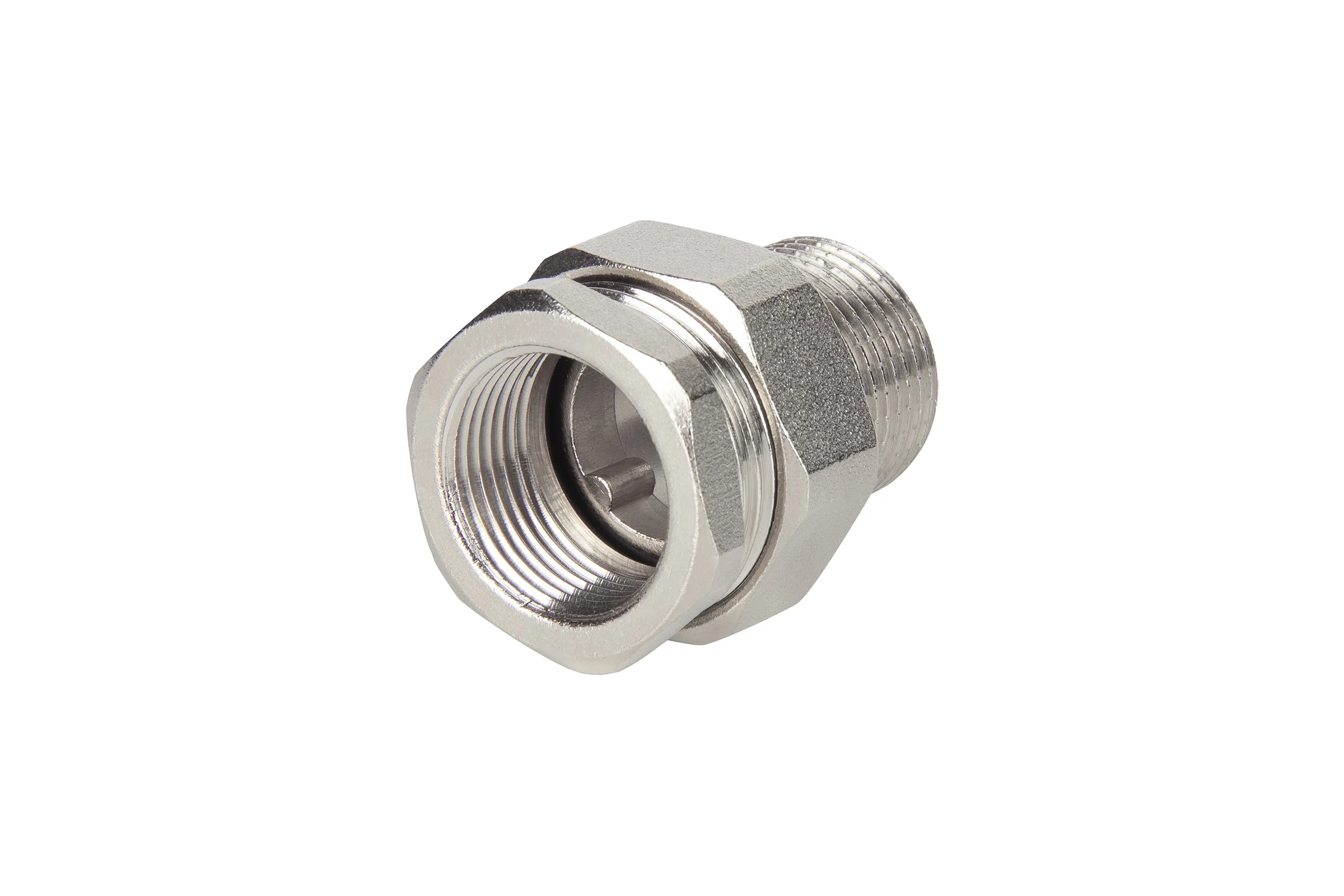 Прямая американка TEBO ВН/НАР 1/2" латунь T-ЛР.А.2.12.CN