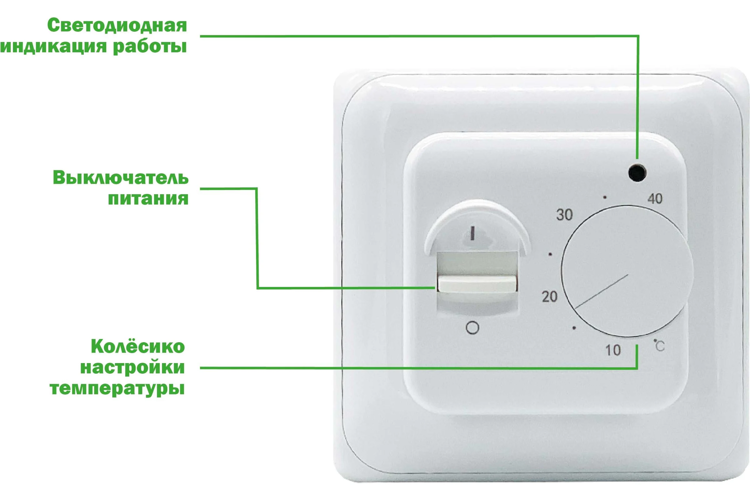 Терморегулятор белый Grand Meyer MST-1i