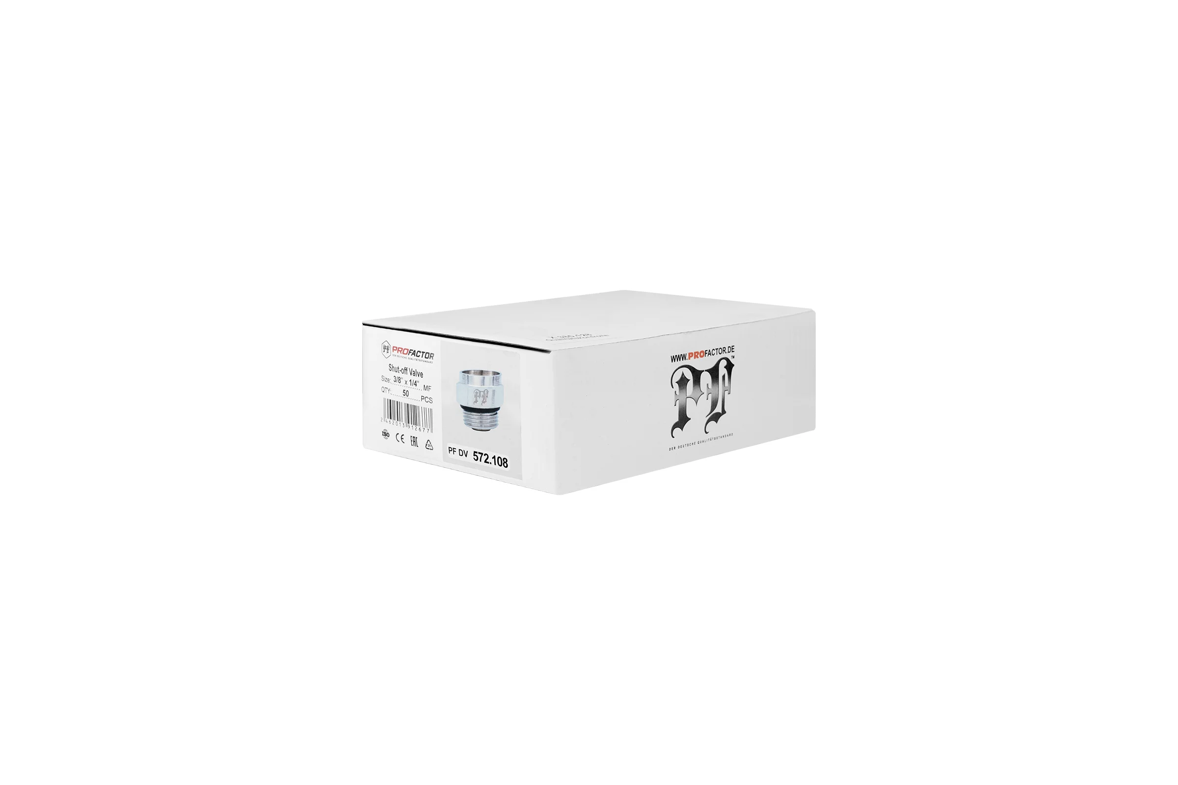 Клапан отсекающий для воздухоотводчика н/в 3/8x1/4 PROFACTOR PF DV 572.108