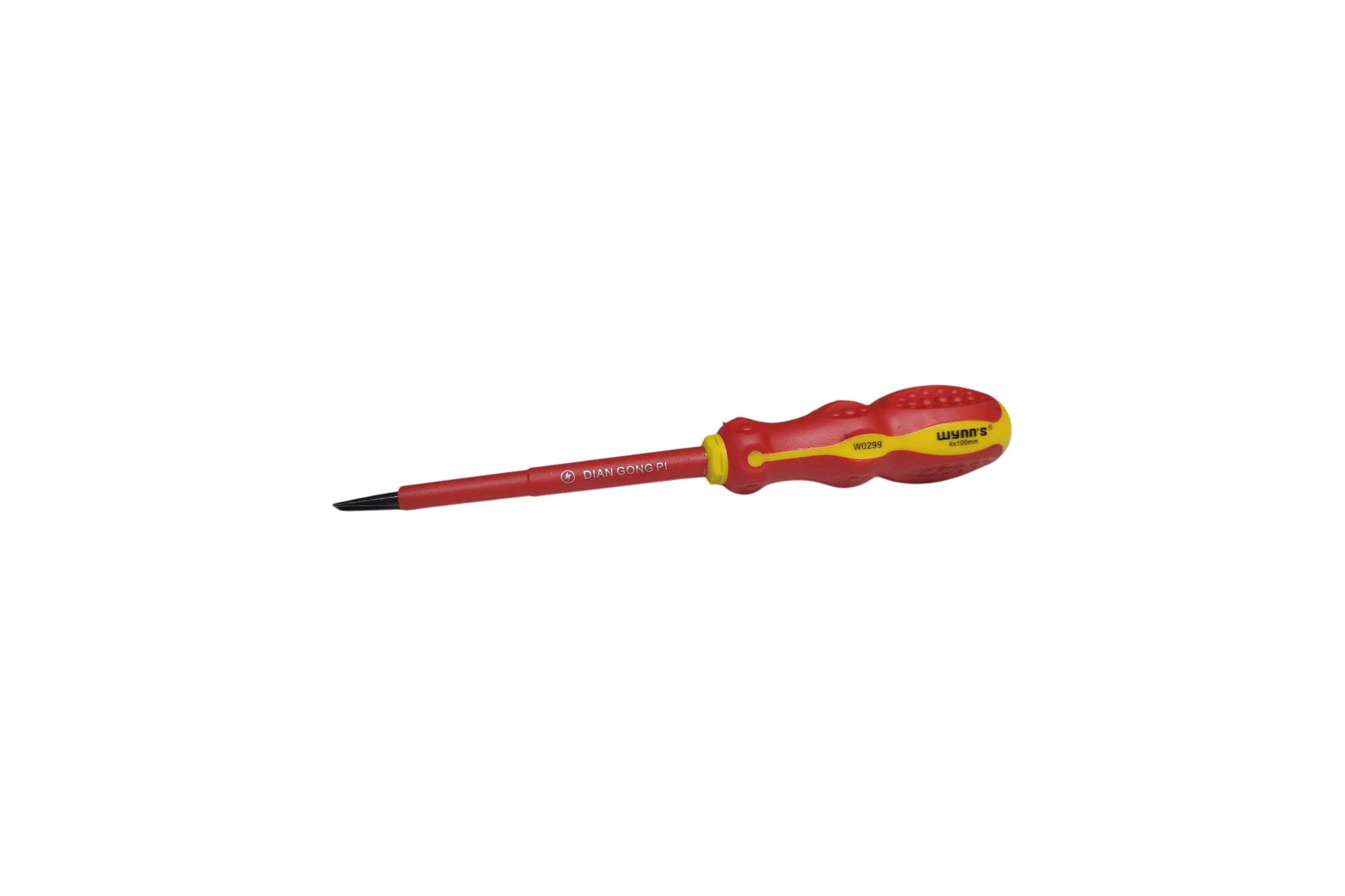 Отвертка шлицевая диэлектрическая WYNNS 4_100 W0299G/ Tools 00000019861