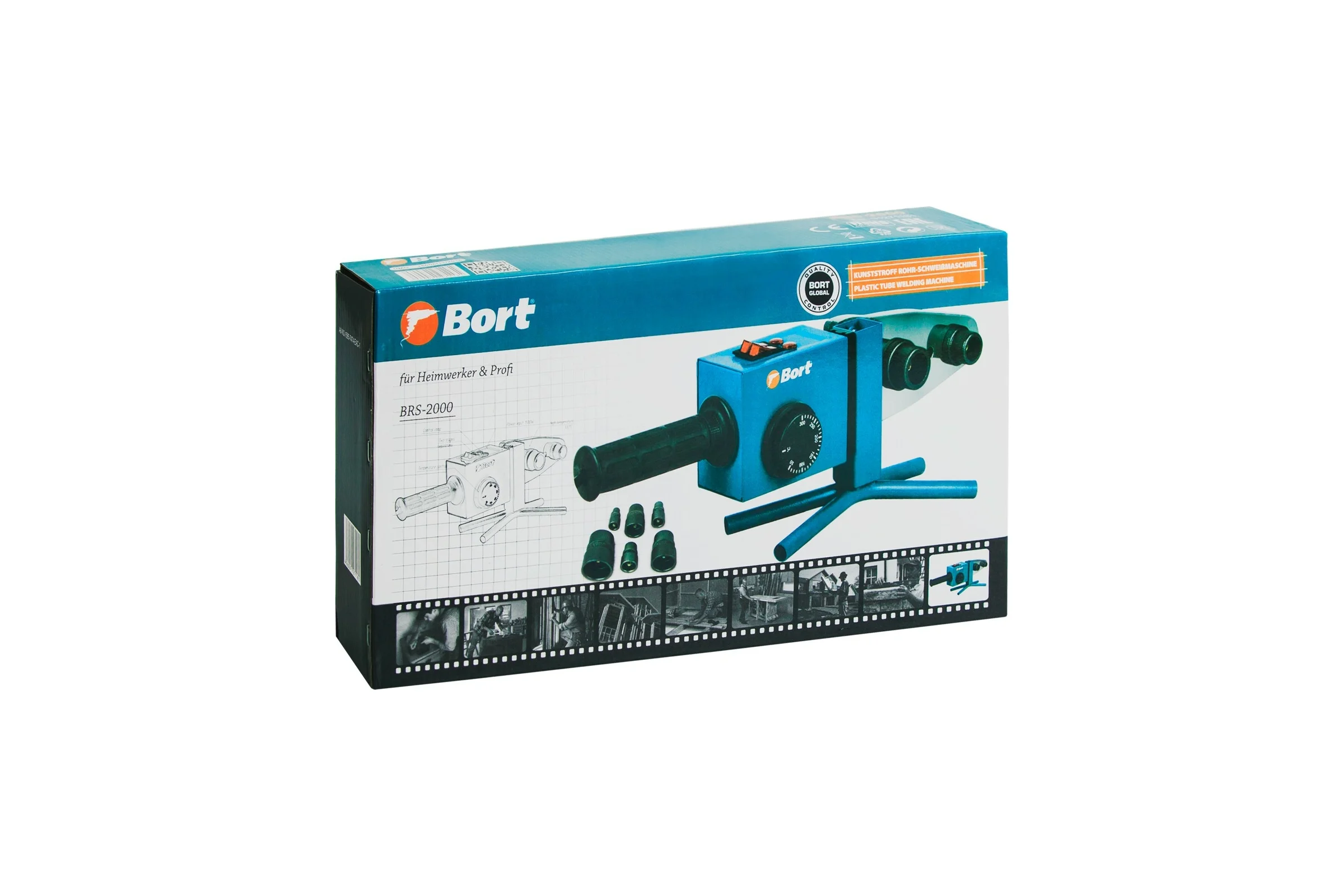 Аппарат для сварки труб BORT BRS-2000 91271181