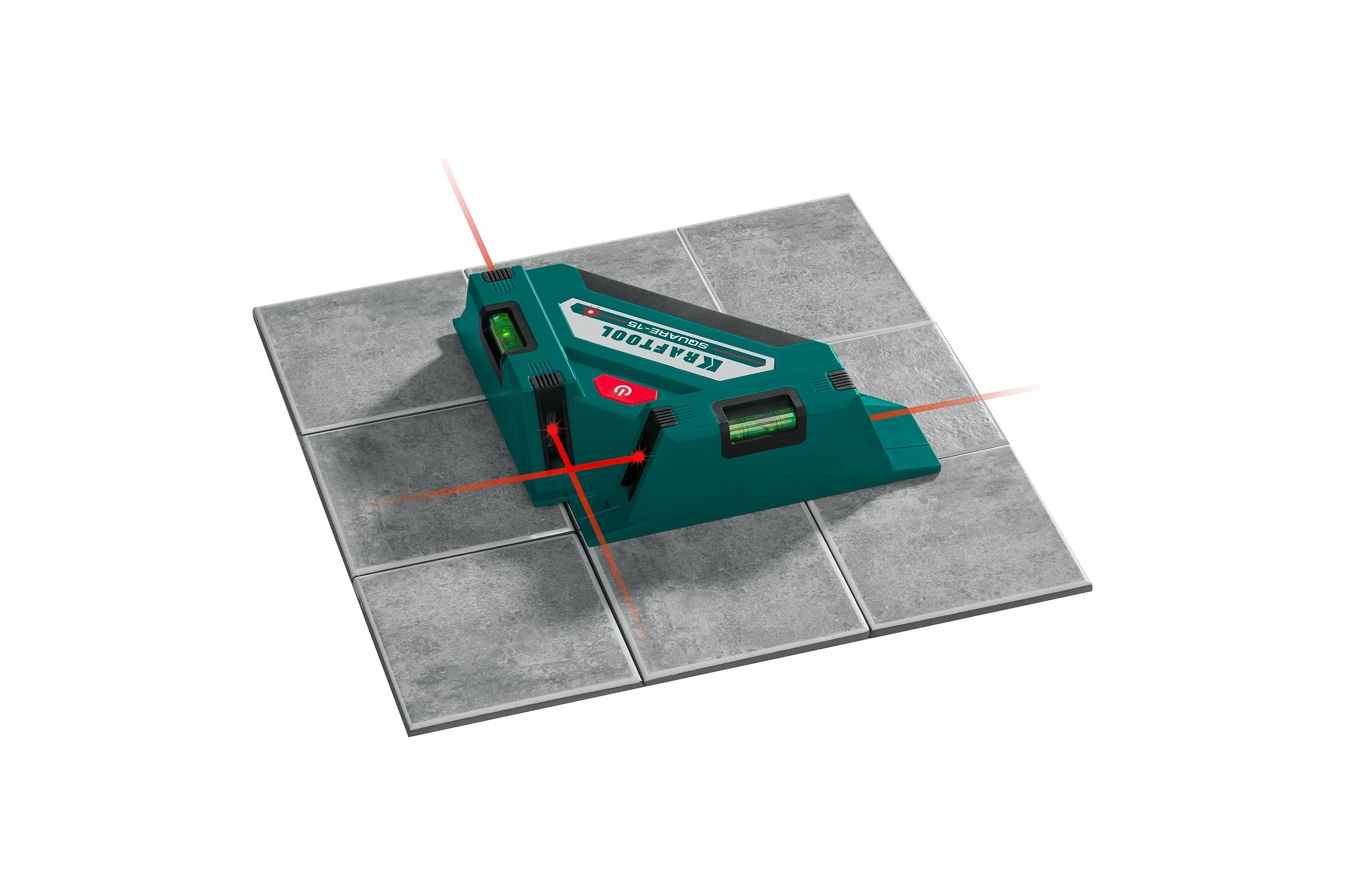 Лазерный угольник для кафеля KRAFTOOL Square-15 34705