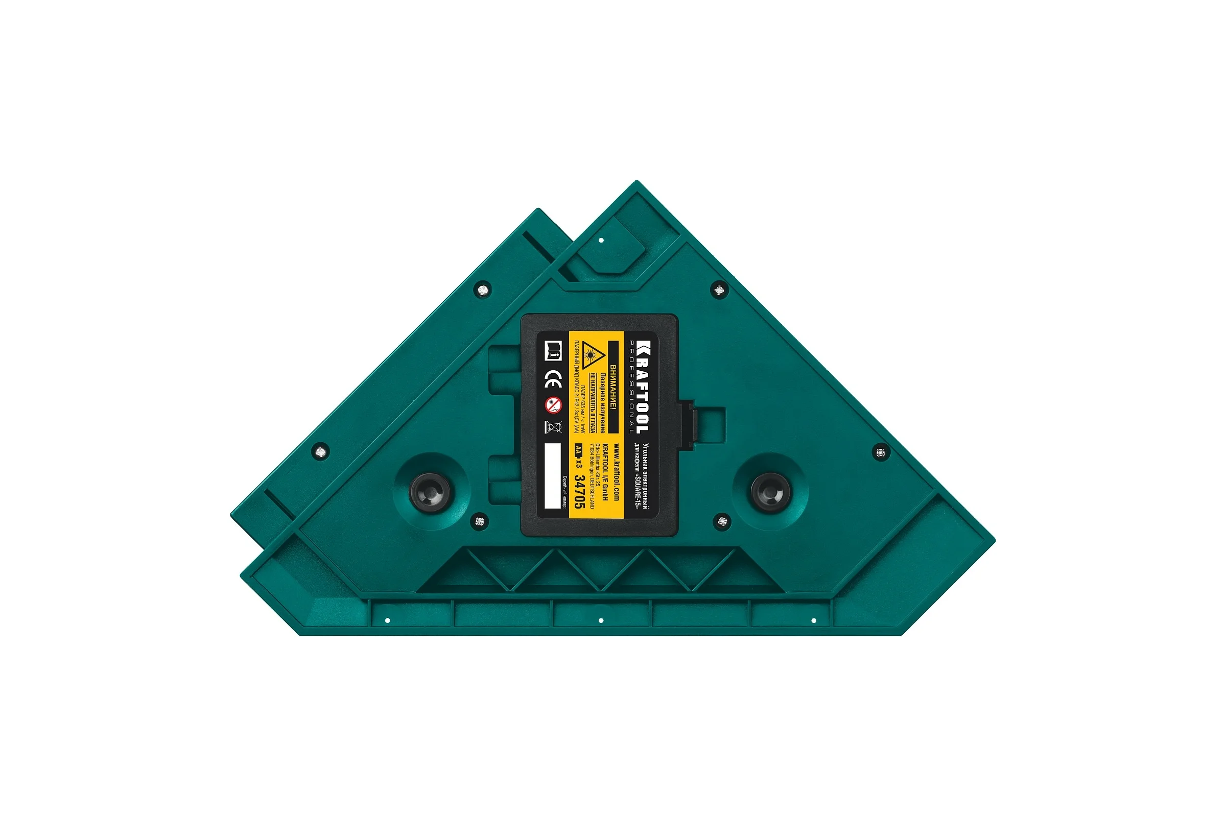 Лазерный угольник для кафеля KRAFTOOL Square-15 34705