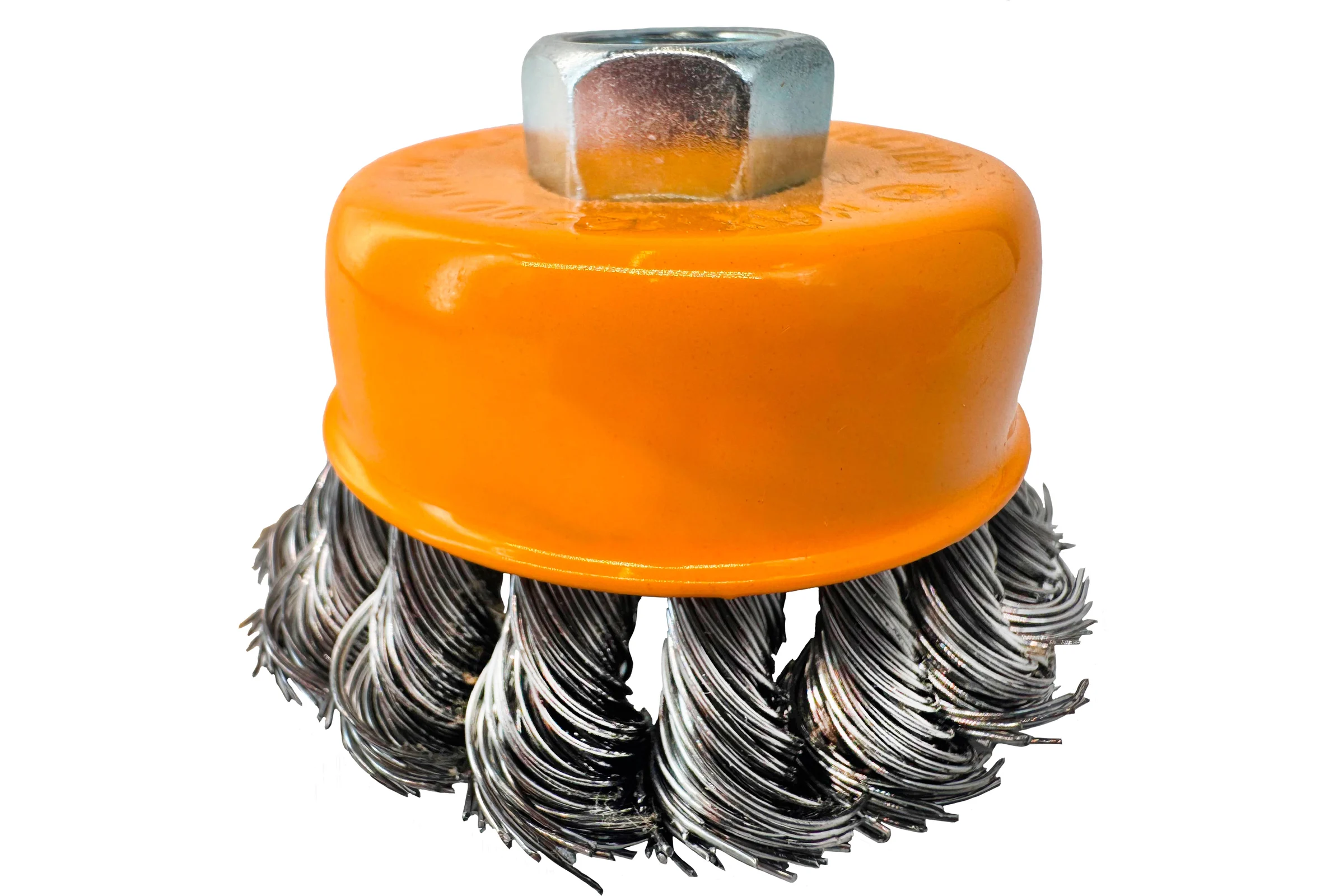 Щетка чашка для УШМ Tiger Abrasive 75мм М14, витая проволока 00-00003196