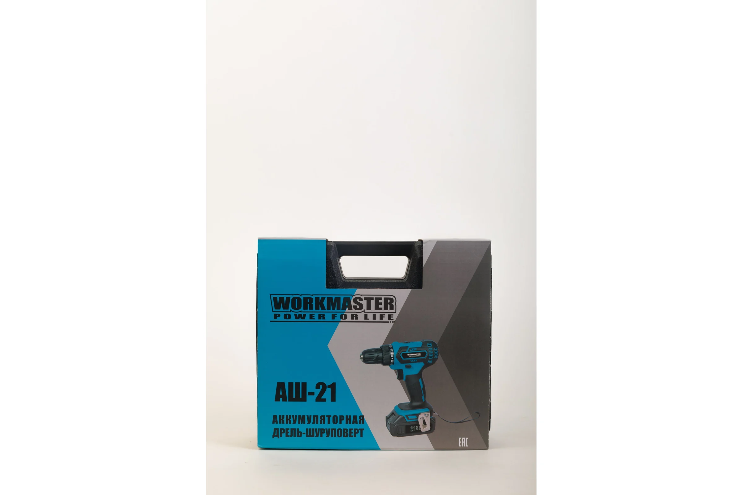 Аккумуляторная дрель-шуруповерт WorkMaster АШ-21