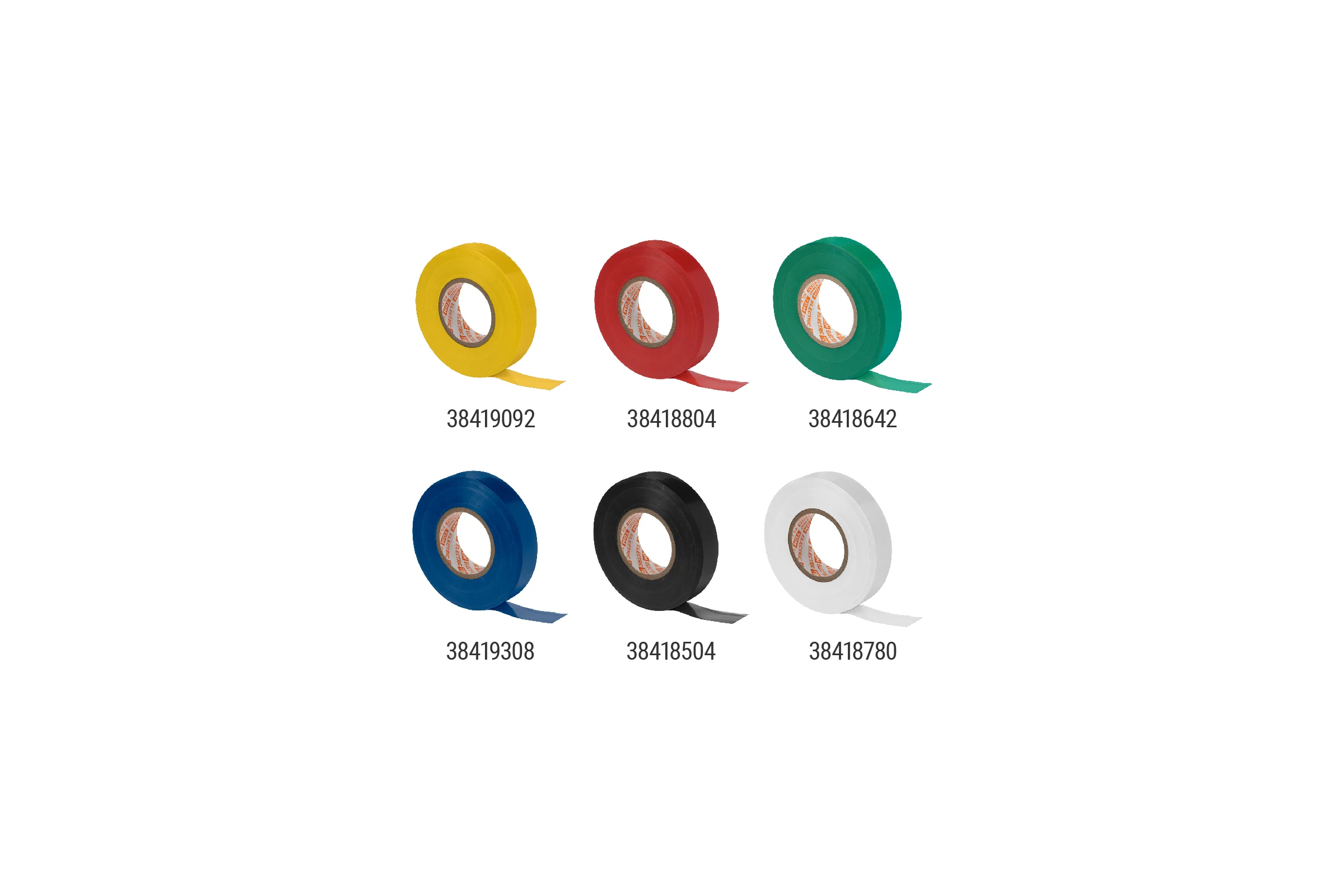 Изолента ПВХ TDM ELECTRIC 0,15x19 мм, Красная, 25 м, 10 шт. TDM SQ0526-0083