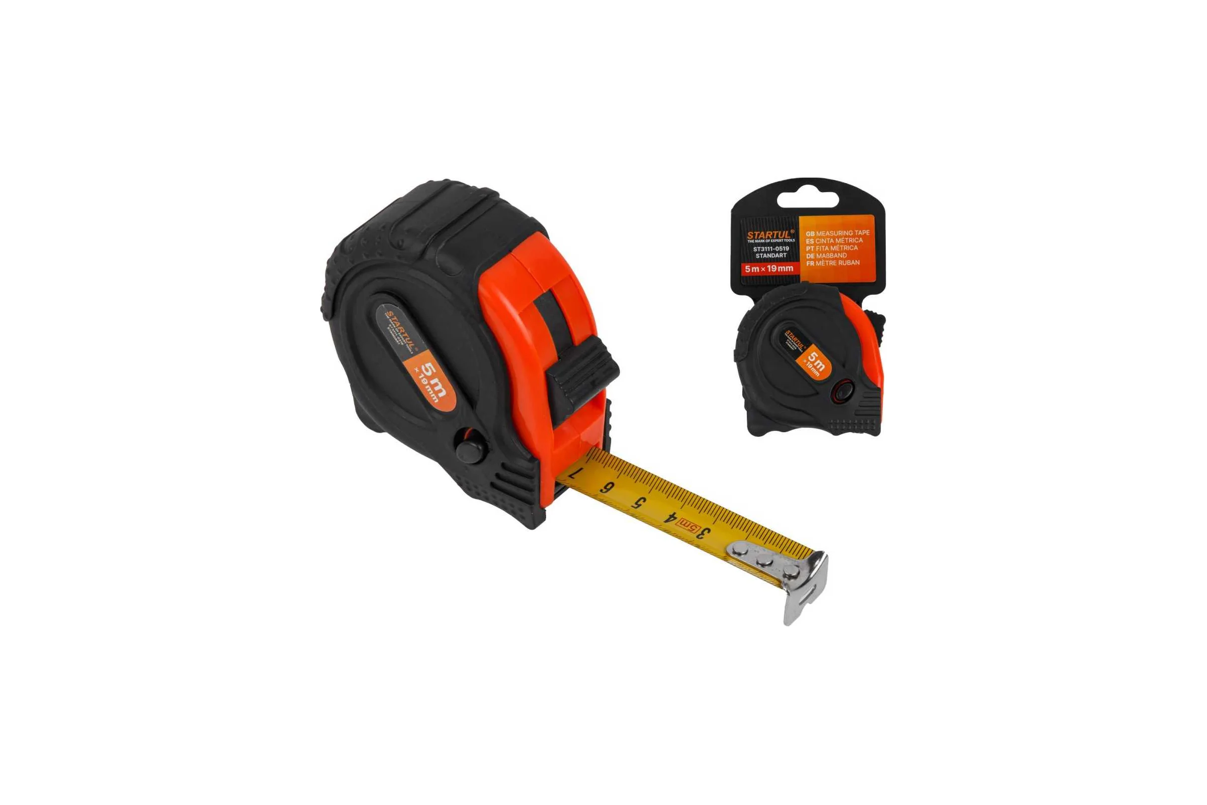 Рулетка STARTUL 5м/19мм STANDART ST3111-0519