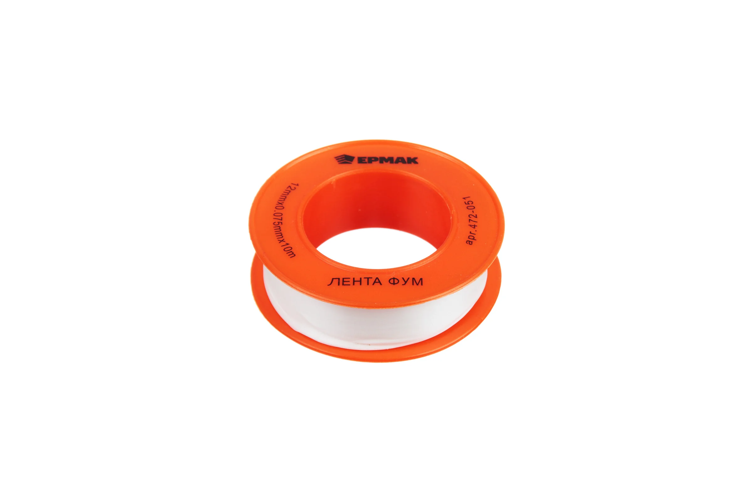 ФУМ лента ЕРМАК 1/2"/12мм х 0,075мм х 10м 472-051