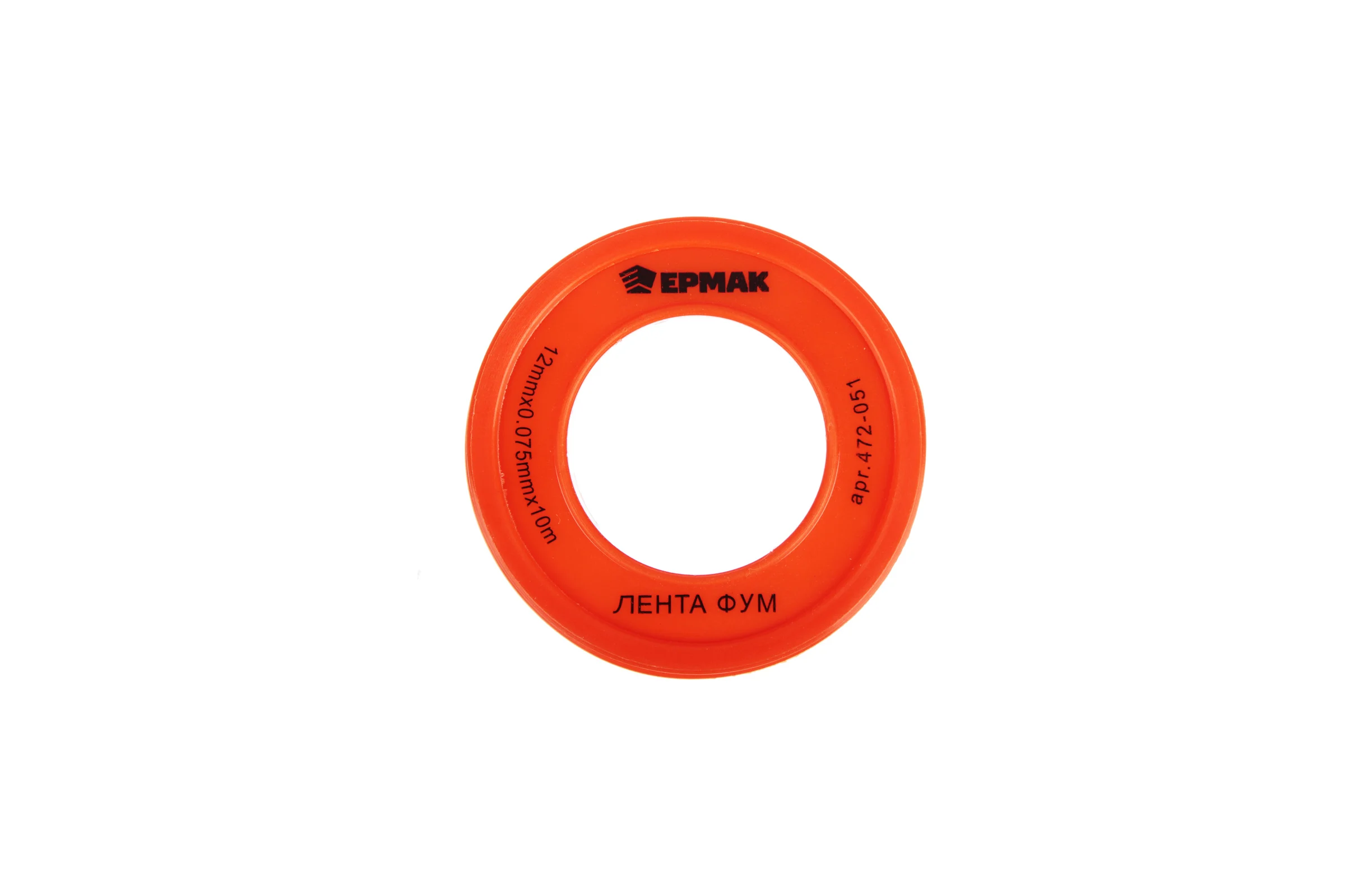 ФУМ лента ЕРМАК 1/2"/12мм х 0,075мм х 10м 472-051