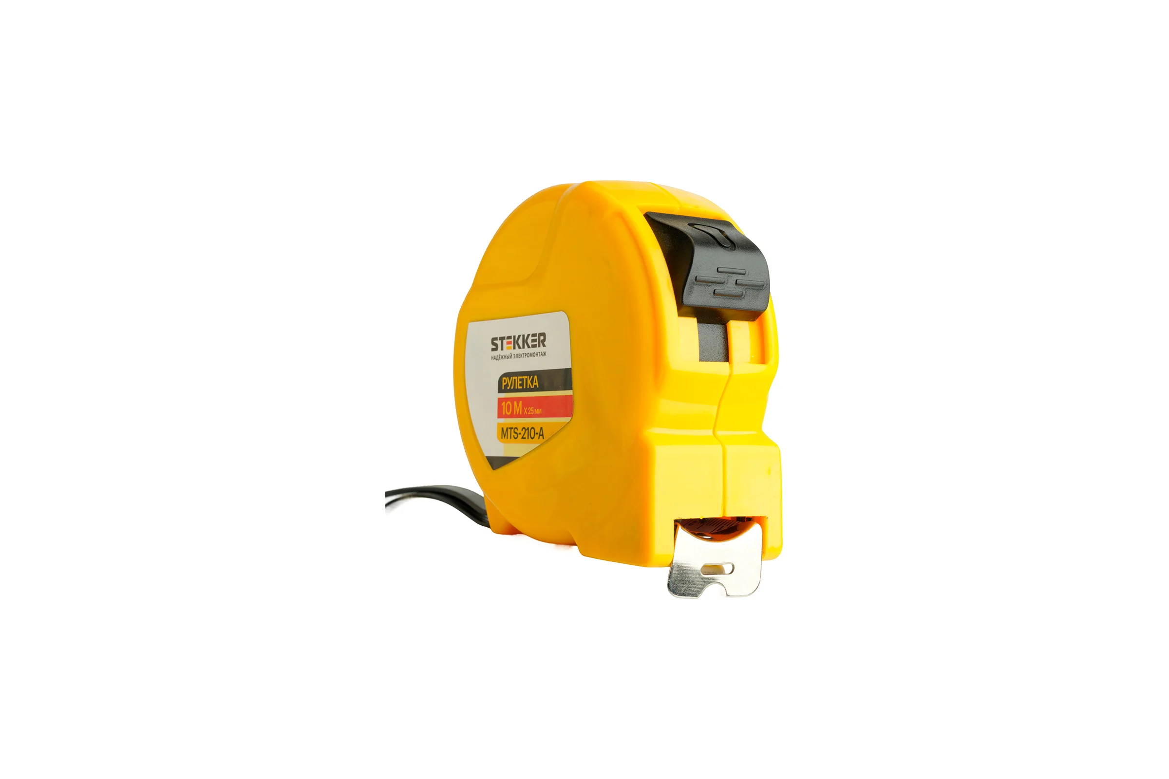 Рулетка STEKKER MTS-210-A 10 м х 25 мм, IIкласс точности, 50208