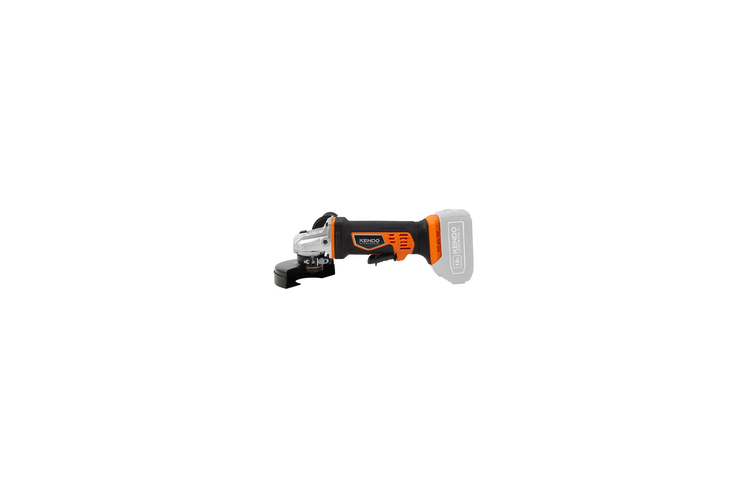 Аккумуляторная угловая шлифмашина 18В KENDO 96012
