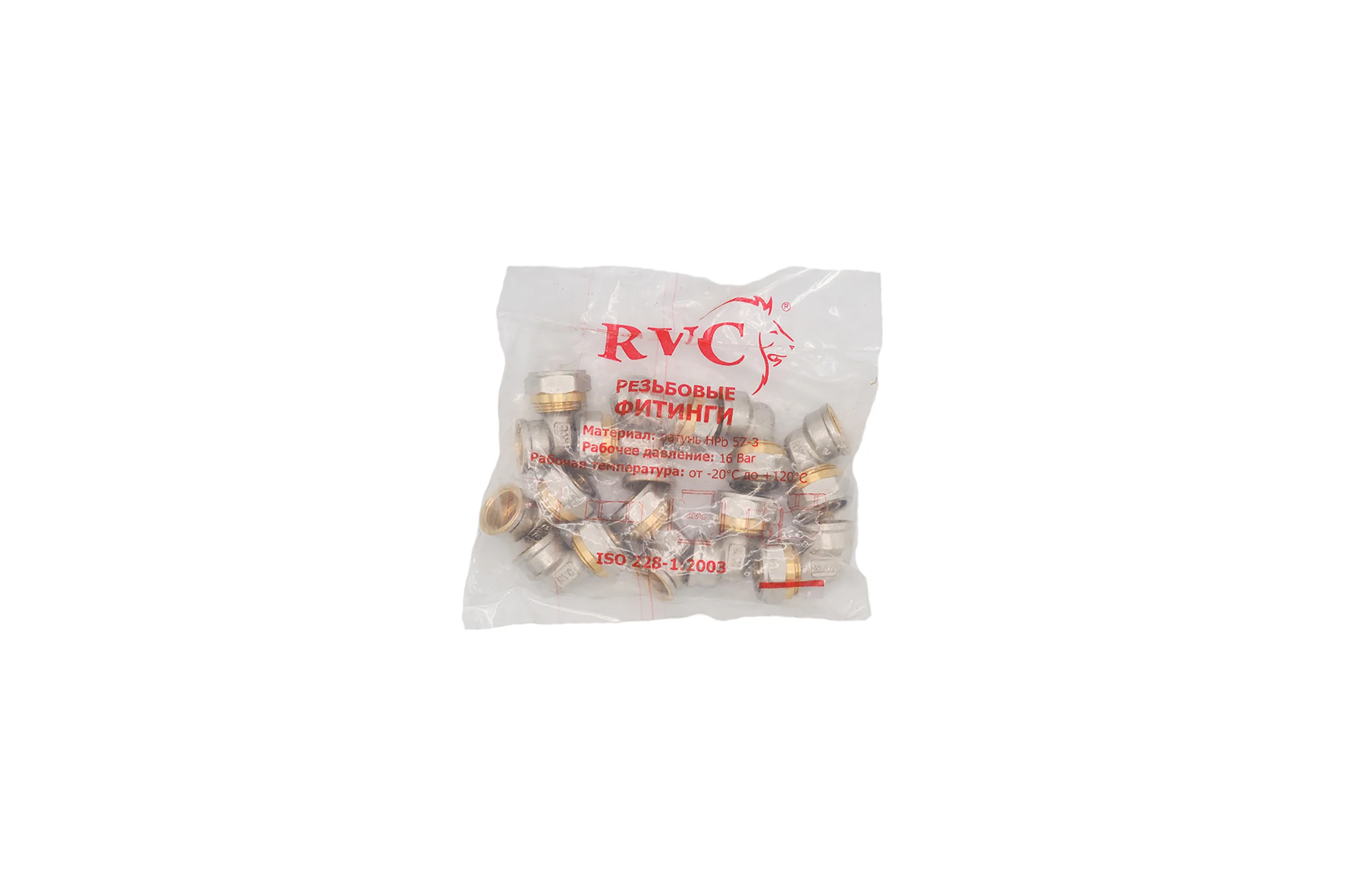 Угол цанга Rvc МП 20x1/2 г, 10 шт 18419