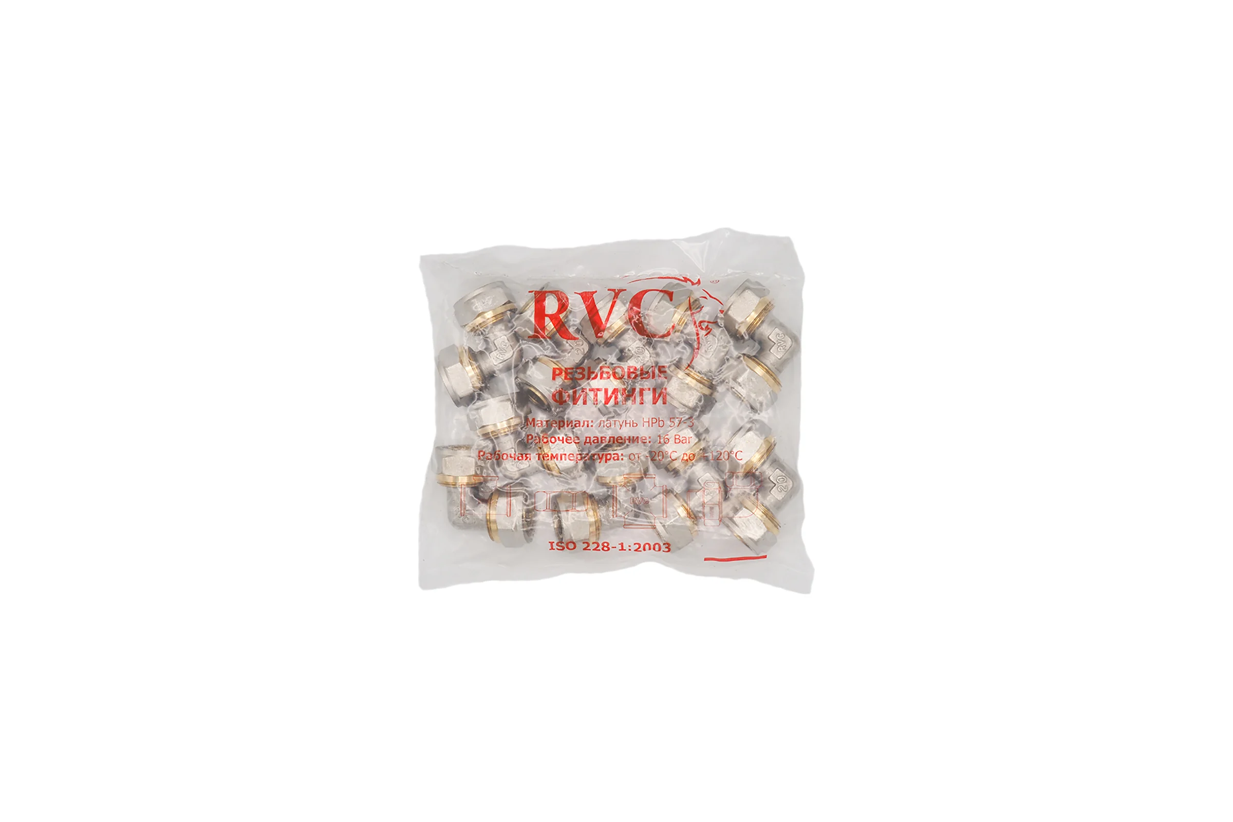 Угол цанга Rvc МП 20, 10 шт 18421