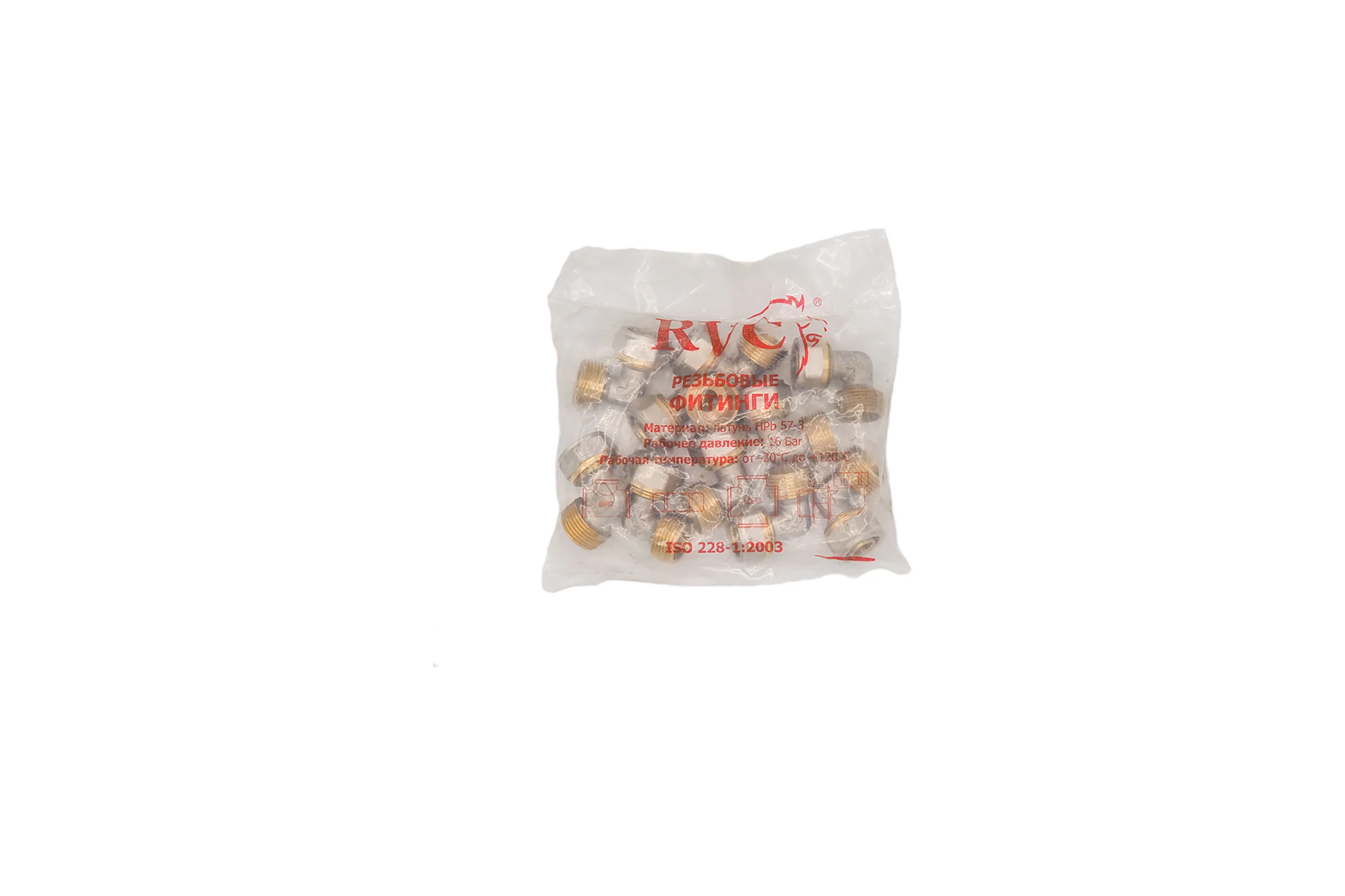 Угол цанга Rvc МП 20x3/4 ш, 10 шт 18423
