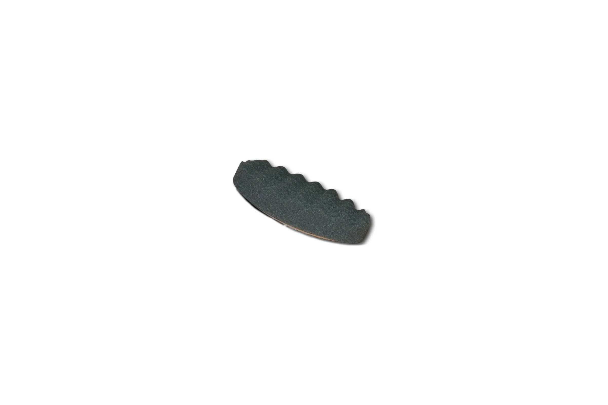 Круг полировальный 150/30 мм, черный, финишный рифленый №5 FITTER F/LOGO/№5R
