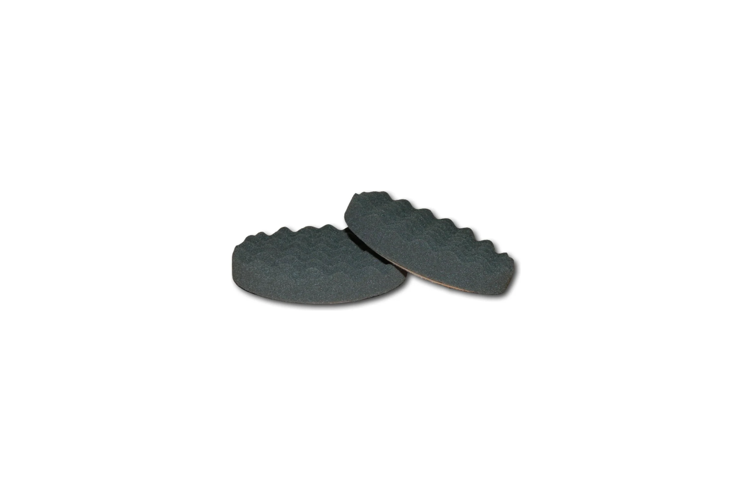 Круг полировальный 150/30 мм, черный, финишный рифленый №5 FITTER F/LOGO/№5R