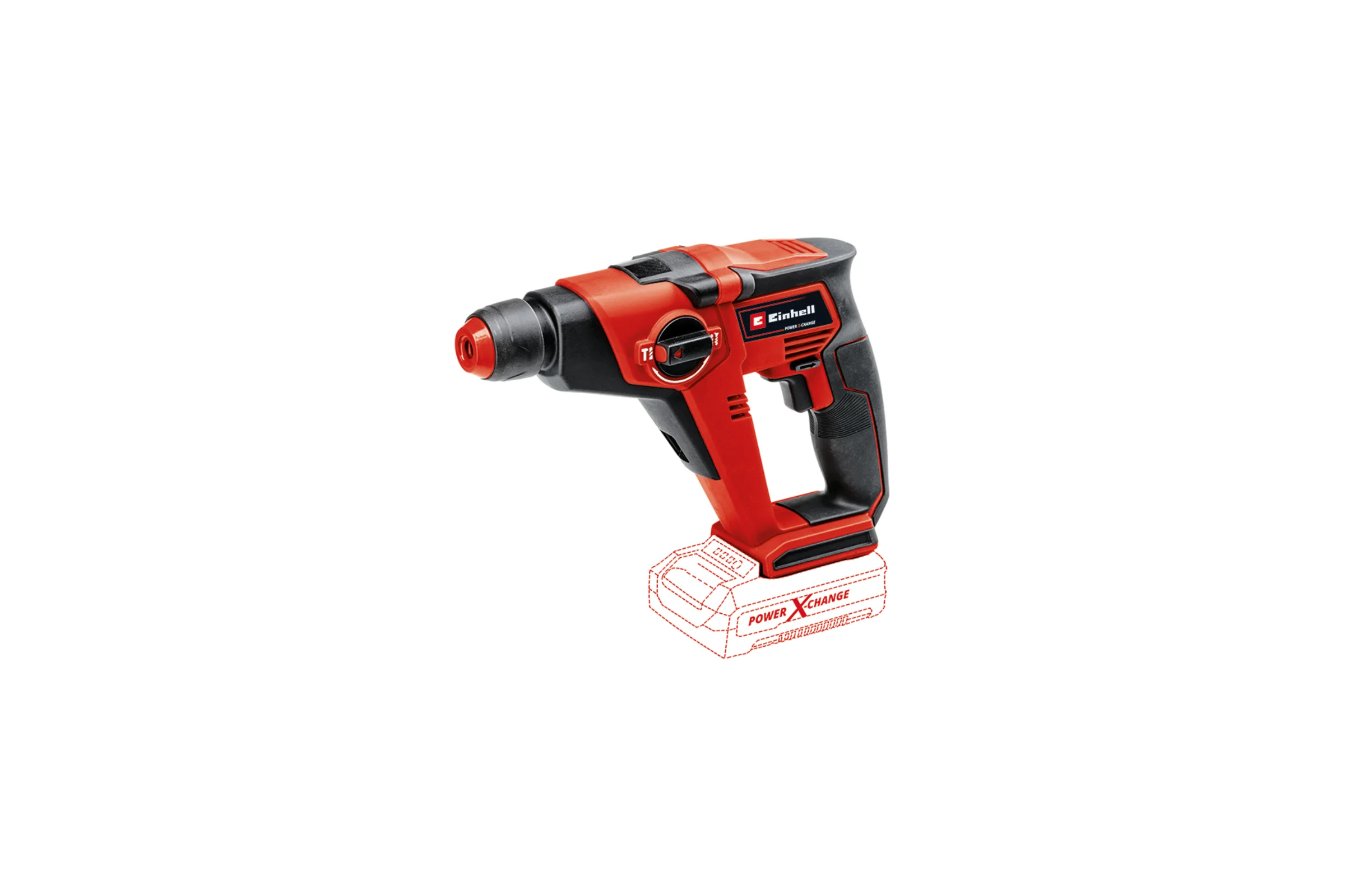 Аккумуляторная УШМ TP-AG 18/125 CE Q Li+ аккумуляторный перфоратор TE-HD 18/12 Li Einhell +L-case+акк 4Ач+ЗУ 3А 4431155SET2