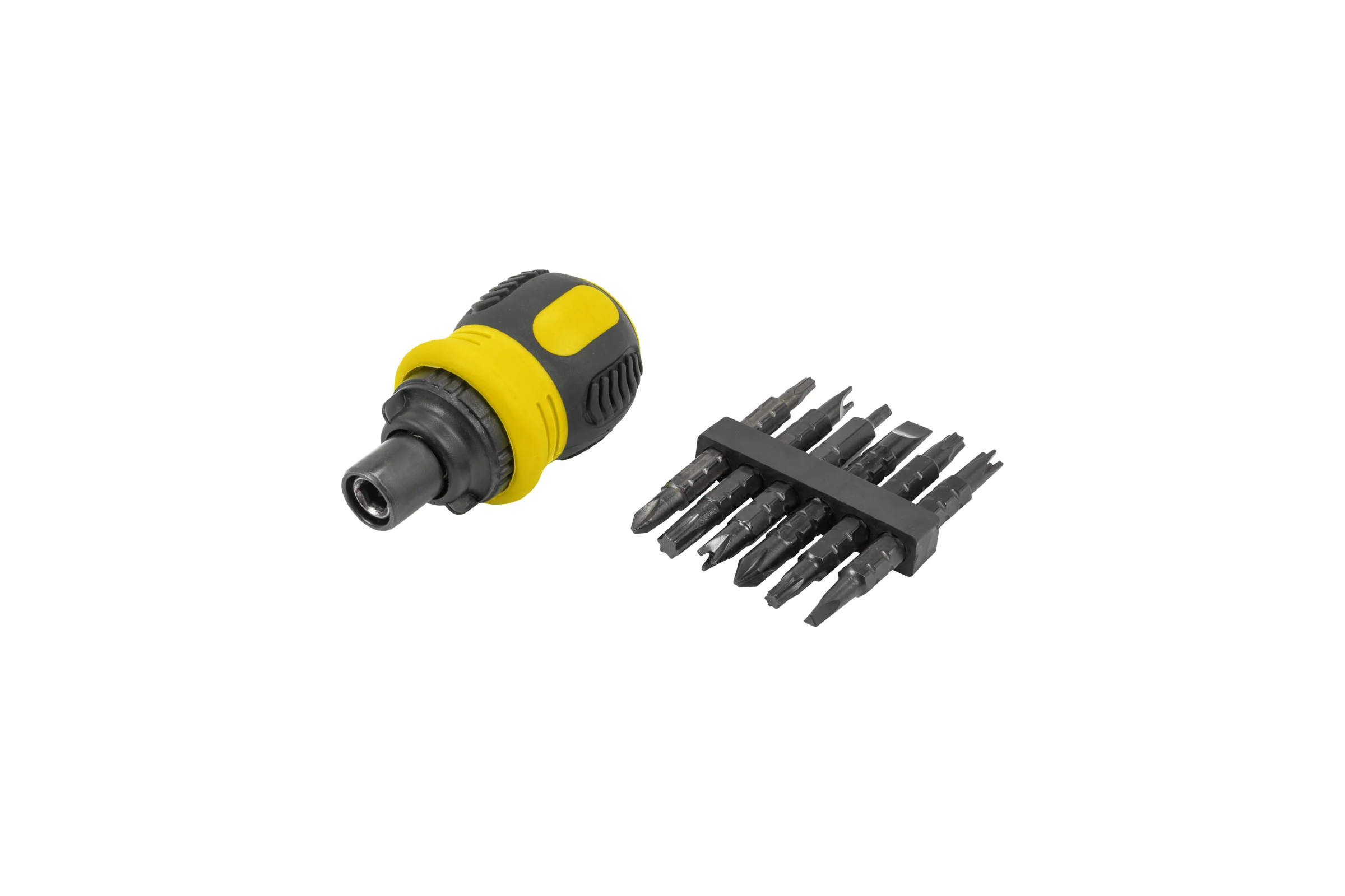 Отвертка реверсивная в комплекте с битами WMC TOOLS набор WMC-32807MR(62038)