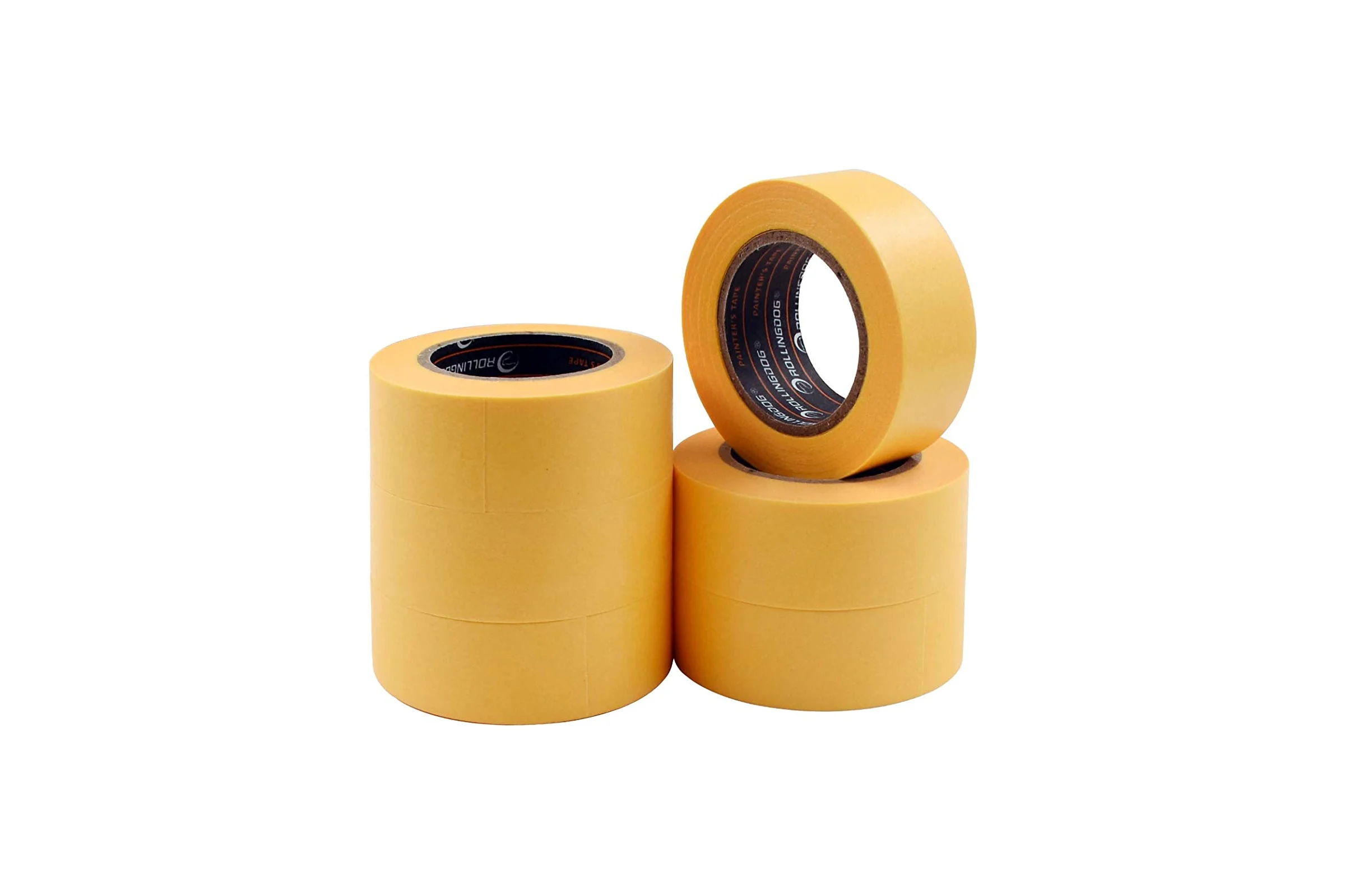 Малярная лента ROLLINGDOG Washi Tape 24 мм х 18 м, 6 шт., для четких границ 80860
