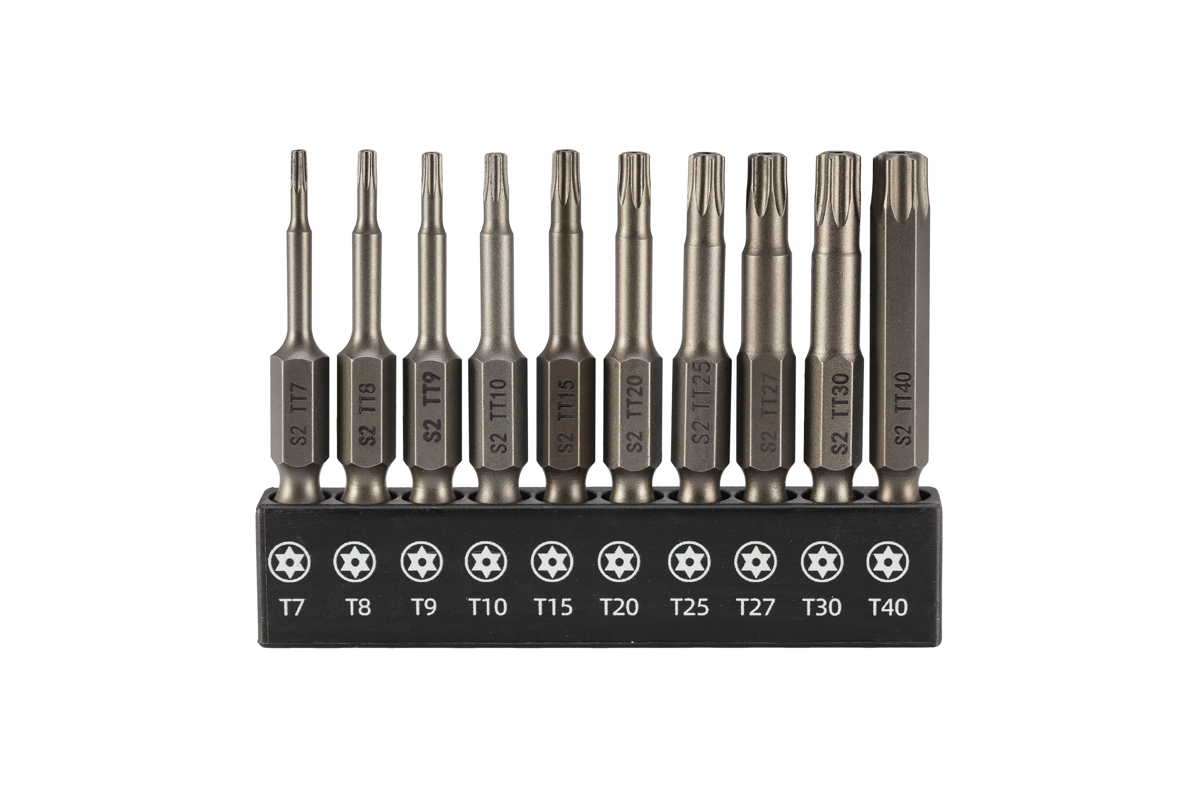 Набор бит SGS TORX с отверстием S2 50мм 10шт 6350-10TTC SGS6350-10TTC