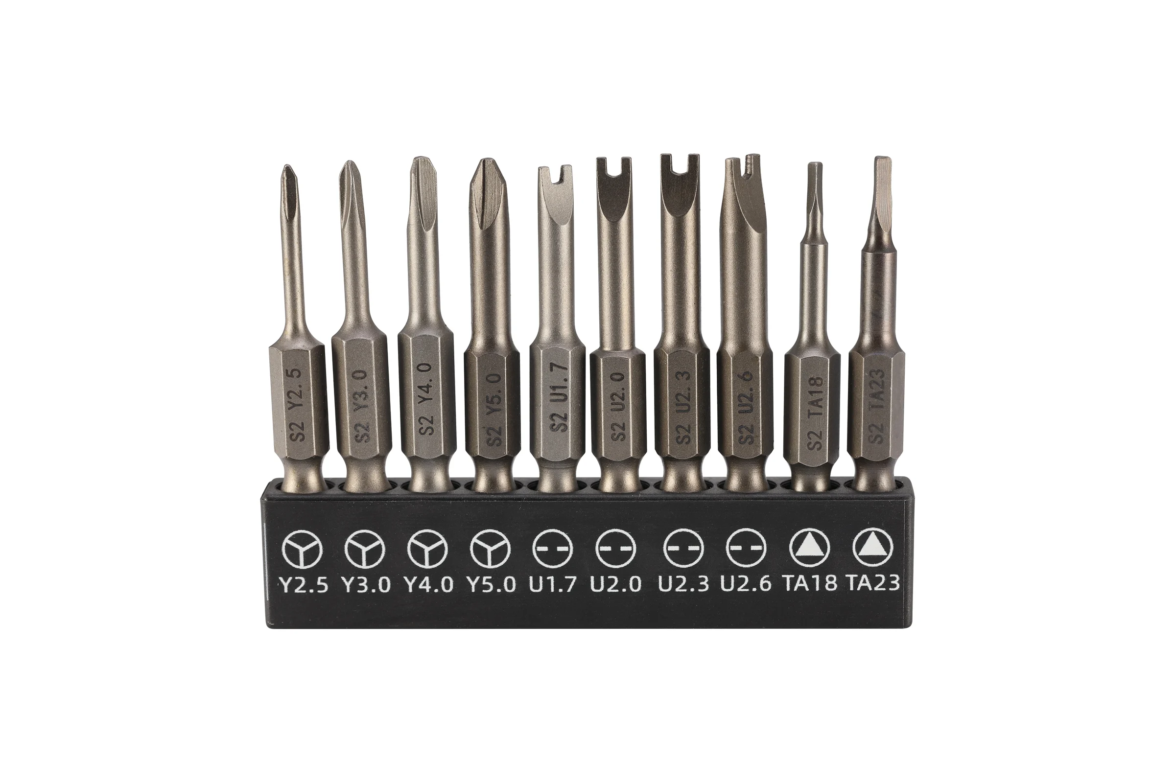 Набор бит SGS Spanner/Tri-Wing/TA S2 50мм 10шт 6350-10C SGS6350-10C