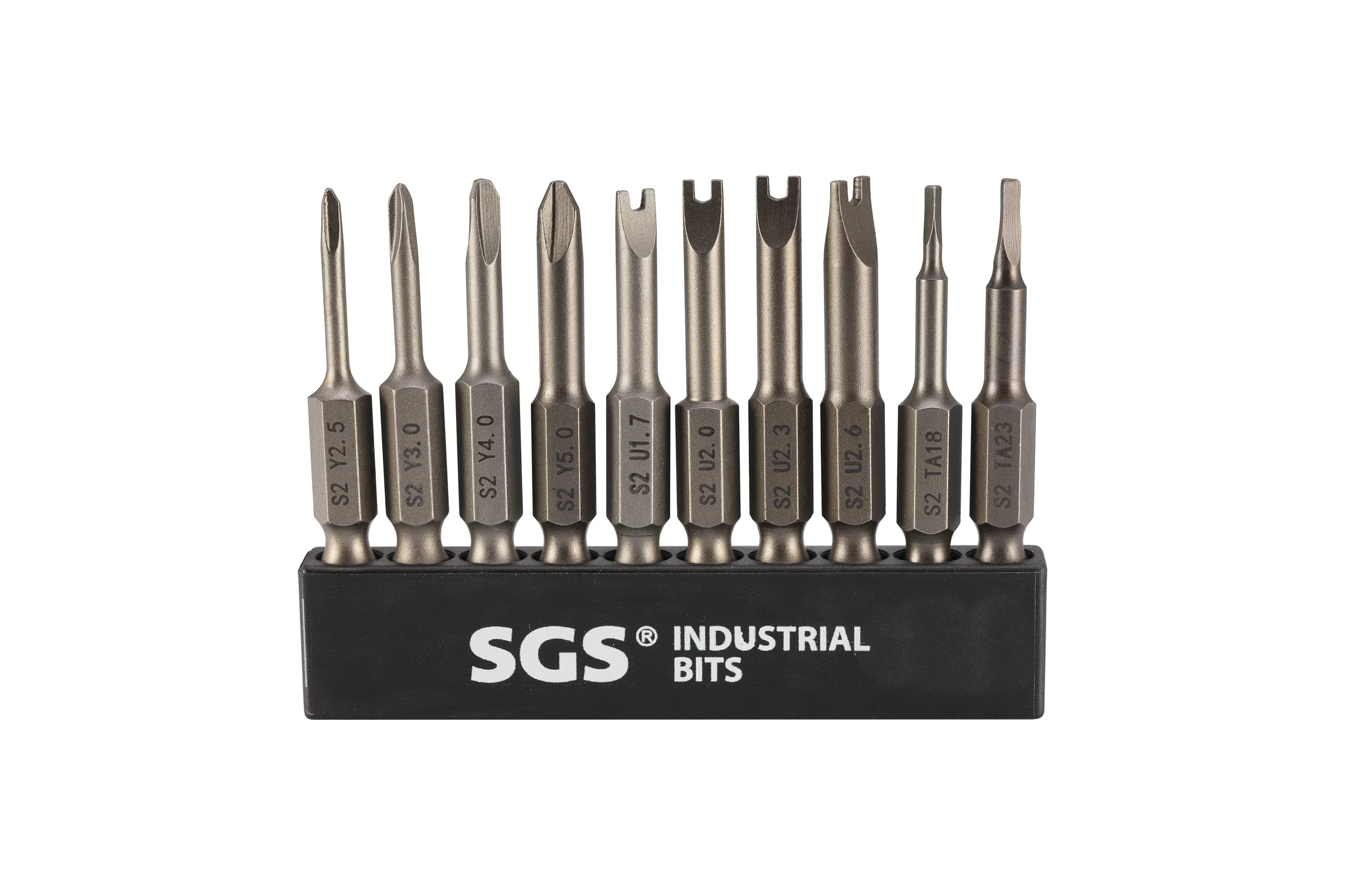 Набор бит SGS Spanner/Tri-Wing/TA S2 50мм 10шт 6350-10C SGS6350-10C
