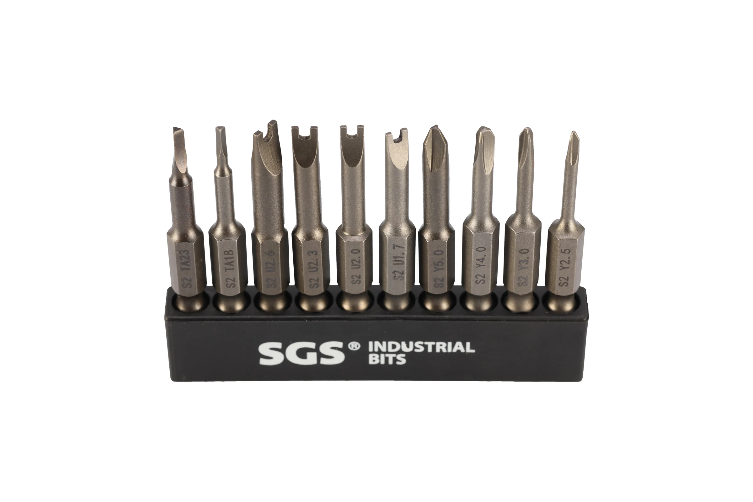 Набор бит SGS Spanner/Tri-Wing/TA S2 50мм 10шт 6350-10C SGS6350-10C