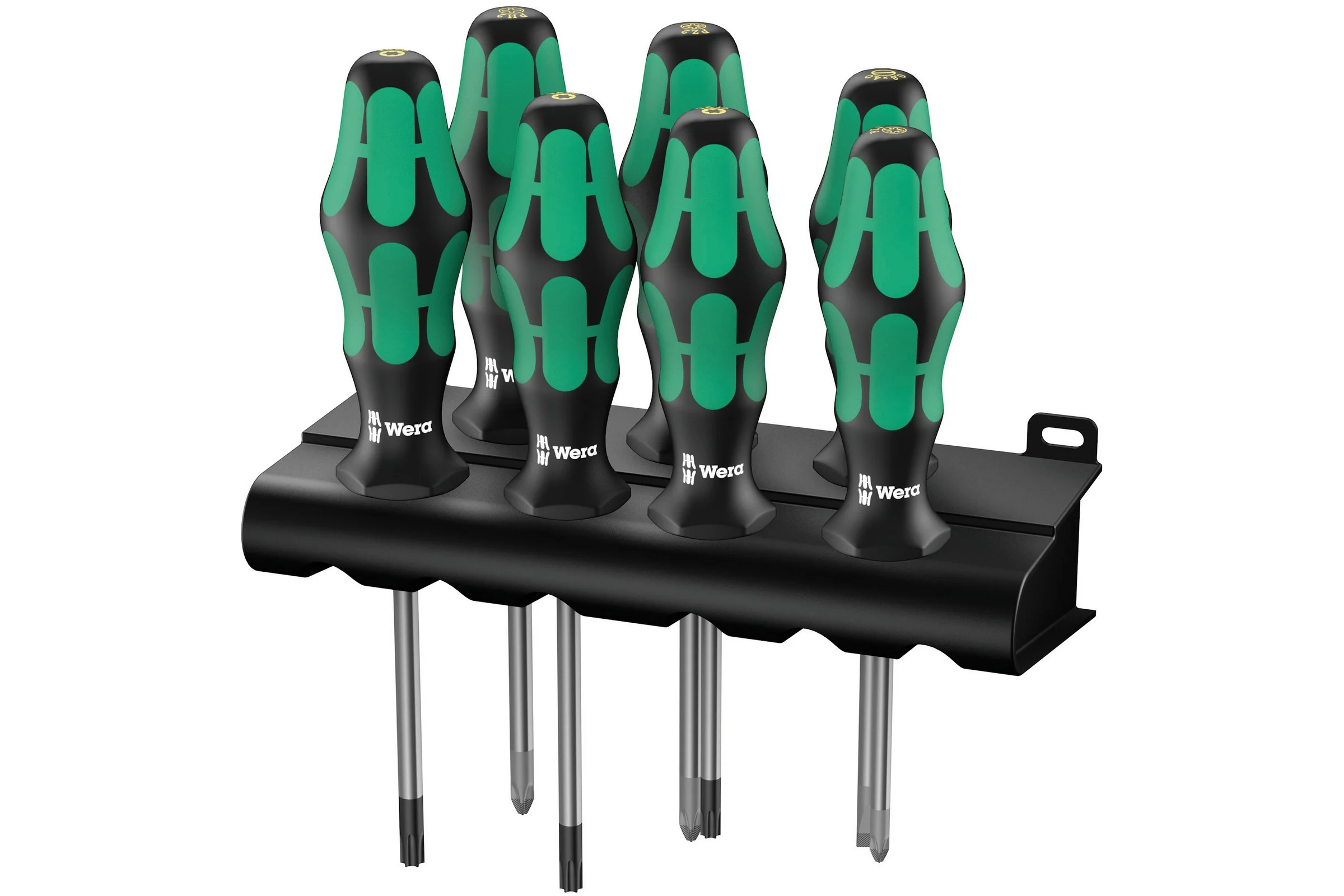 Набор отверток Wera, Kraftform Plus Lasertip с подставкой, 7 предметов, WE-320540