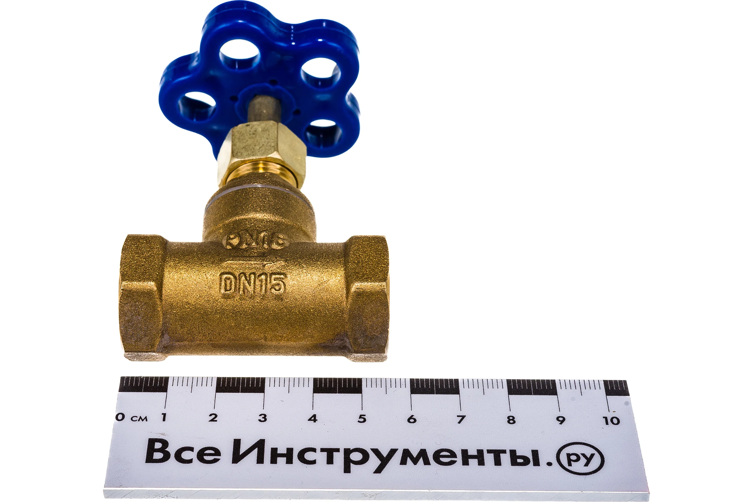 Запорный клапан вентиль RM 1/2 ВР-ВР муфтовый Ду15 Ру16 RM-12FFG