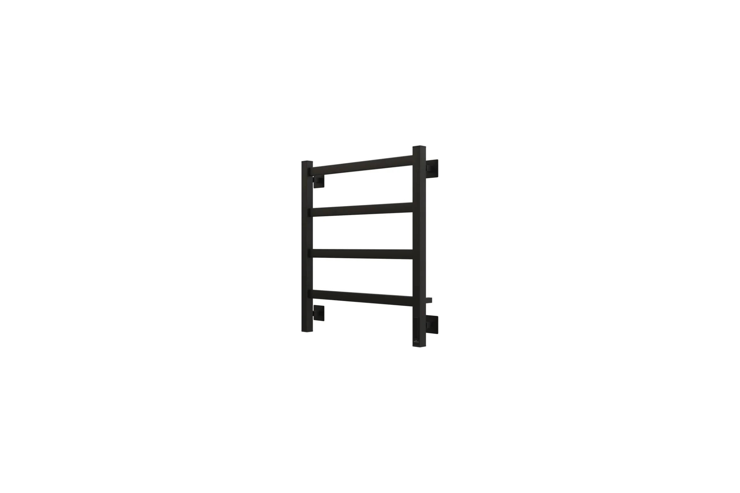 Электрический полотенцесушитель GROTA Soffi K 530x600 черный Soffi K 530х600 RAL9005 EL