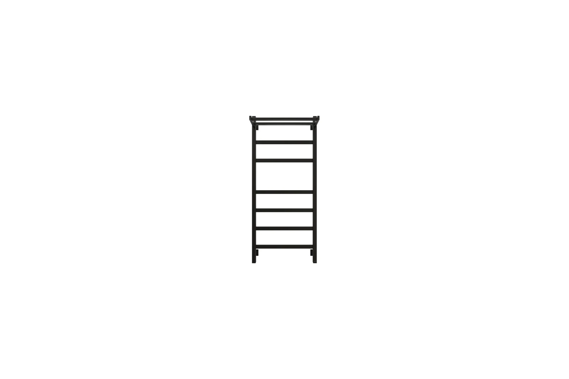 Электрический полотенцесушитель GROTA Tela 530x1200 черный Tela 530х1200 RAL9005 EL