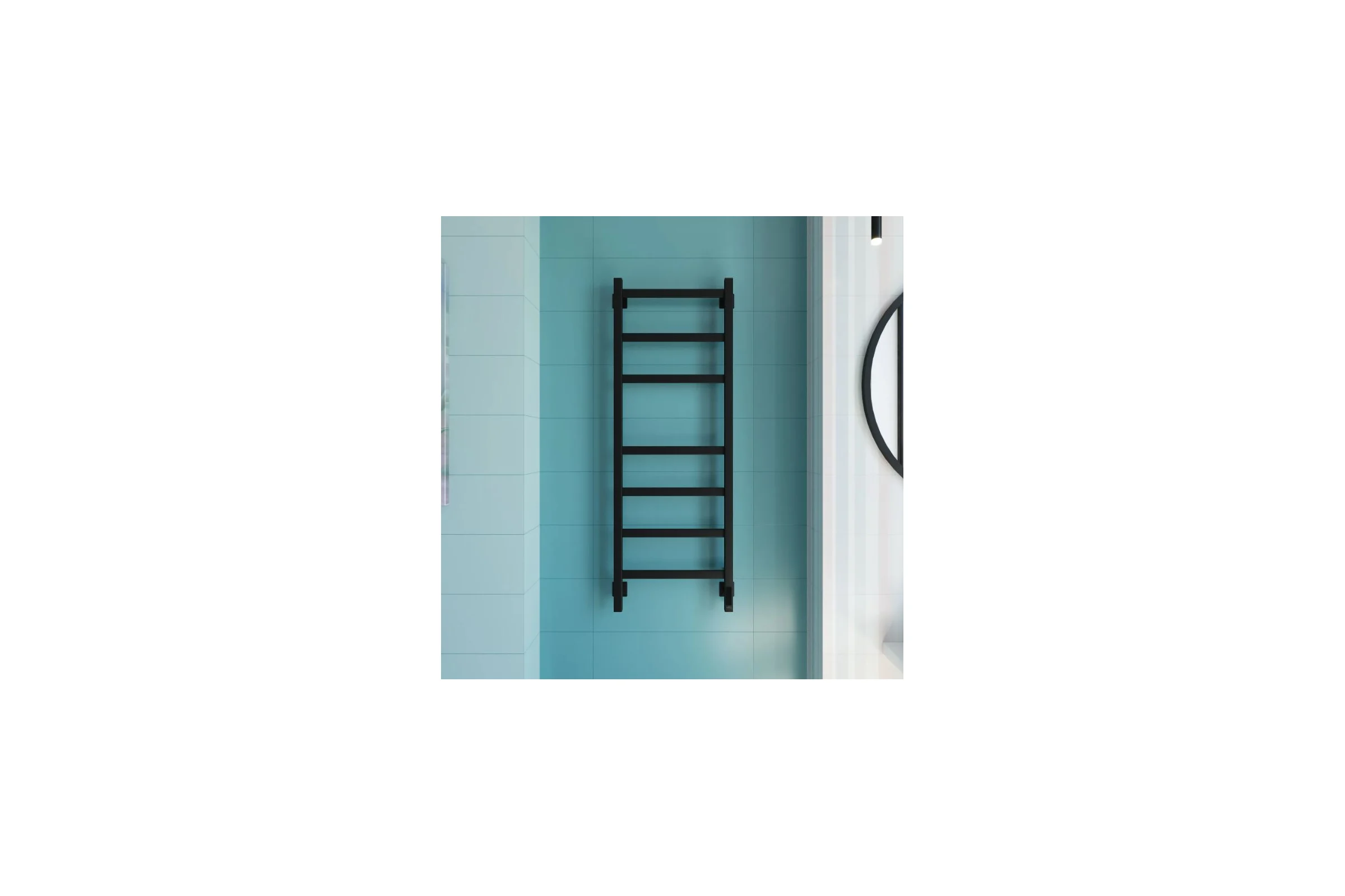 Электрический полотенцесушитель GROTA Nosto 430x1200 черный Nosto 430х1200 RAL9005 EL