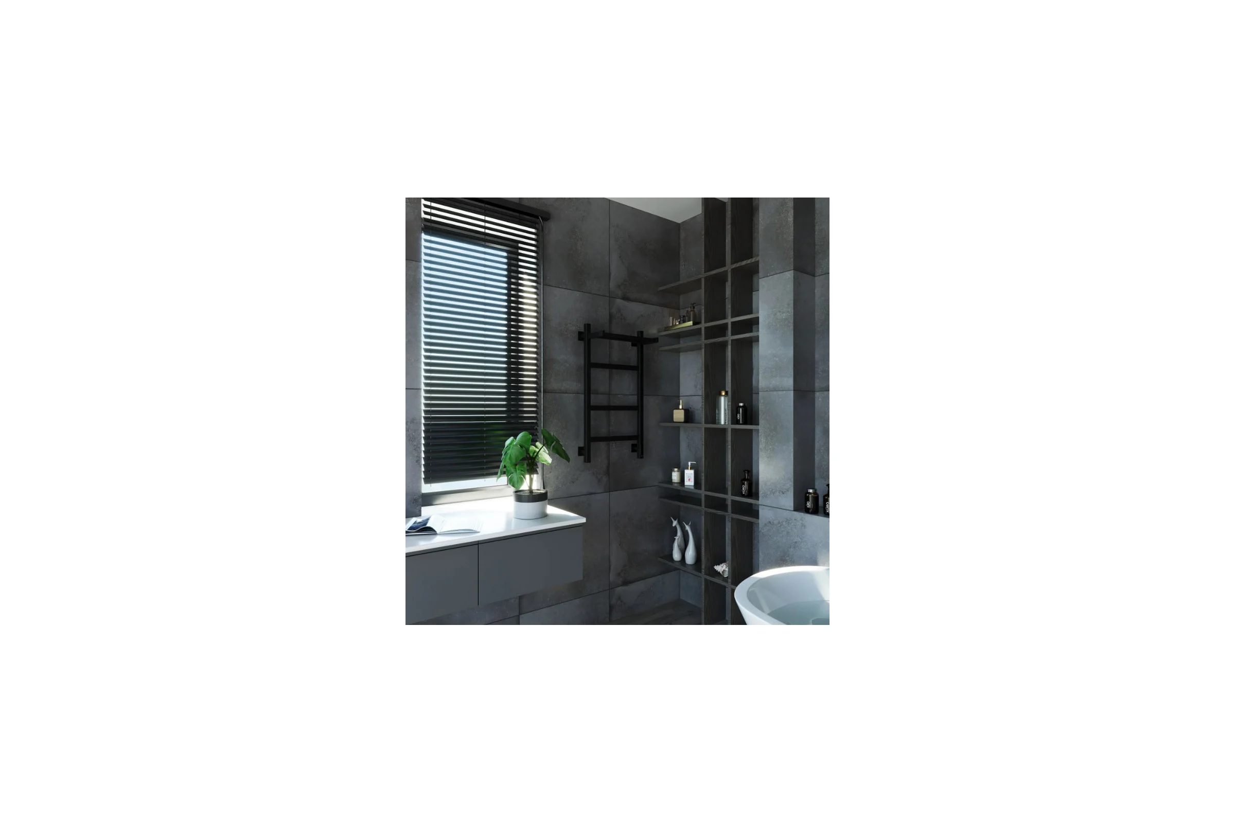 Электрический полотенцесушитель GROTA Tela 430x800 черный Tela 430х800 RAL9005 EL
