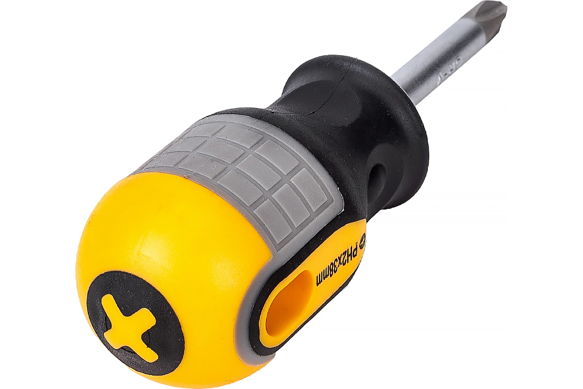 Крестовая отвёртка VOREL PH2x38мм CrV 60923
