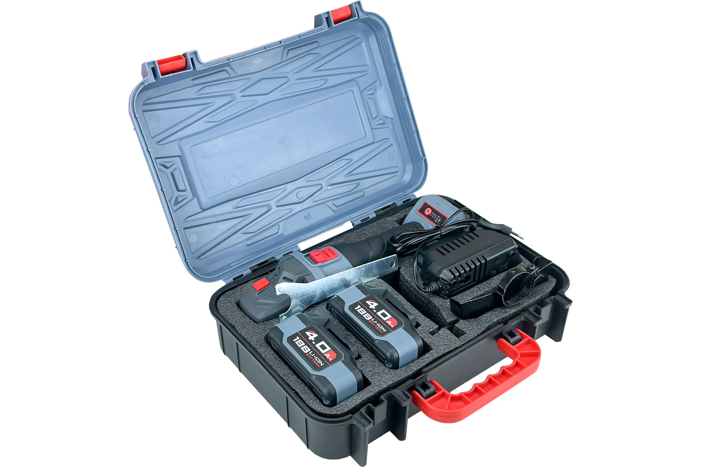 Аккумуляторная УШМ бесщеточная Profipower MKDGA-20V Li-ion-2шт, 4Ач, 125 мм, 0-8500 об/мин, З/У, кейс E0080