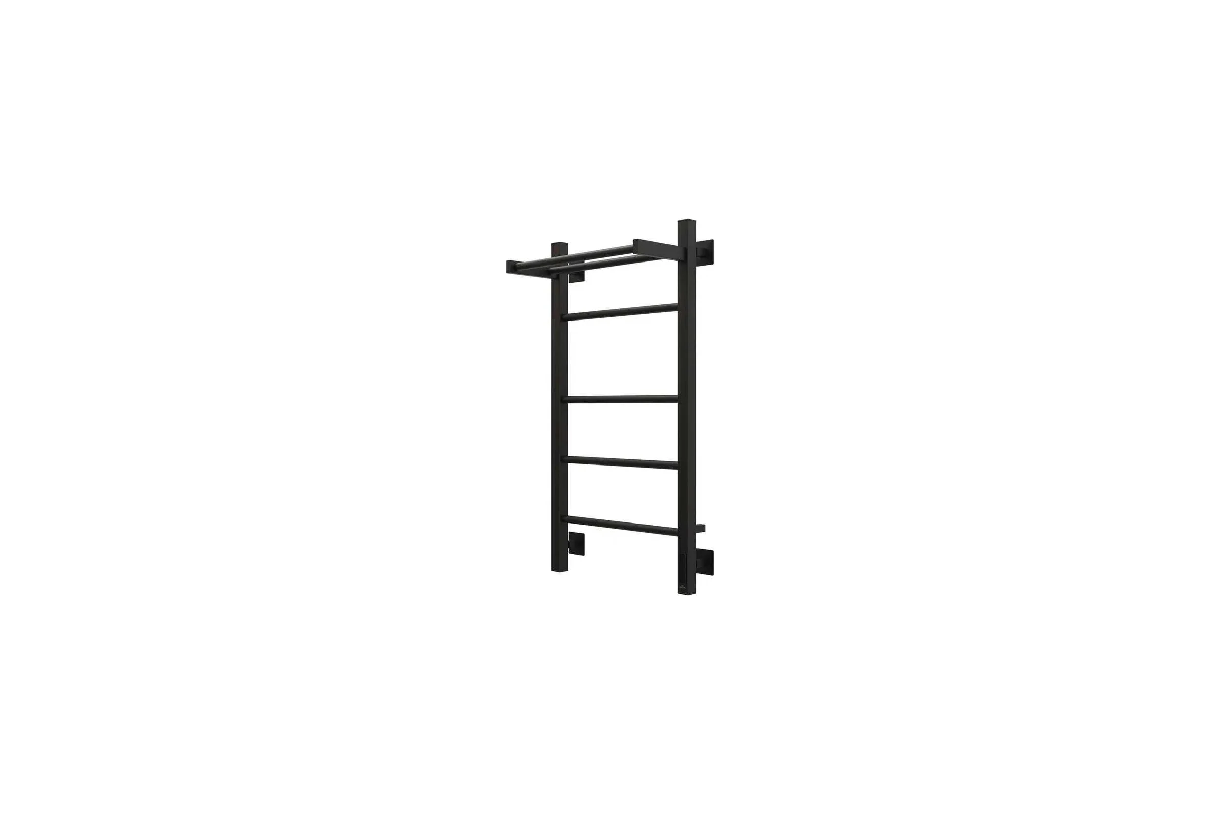 Полотенцесушитель электрический GROTA Alto 430x800, черный Alto 430х800 RAL9005 EL