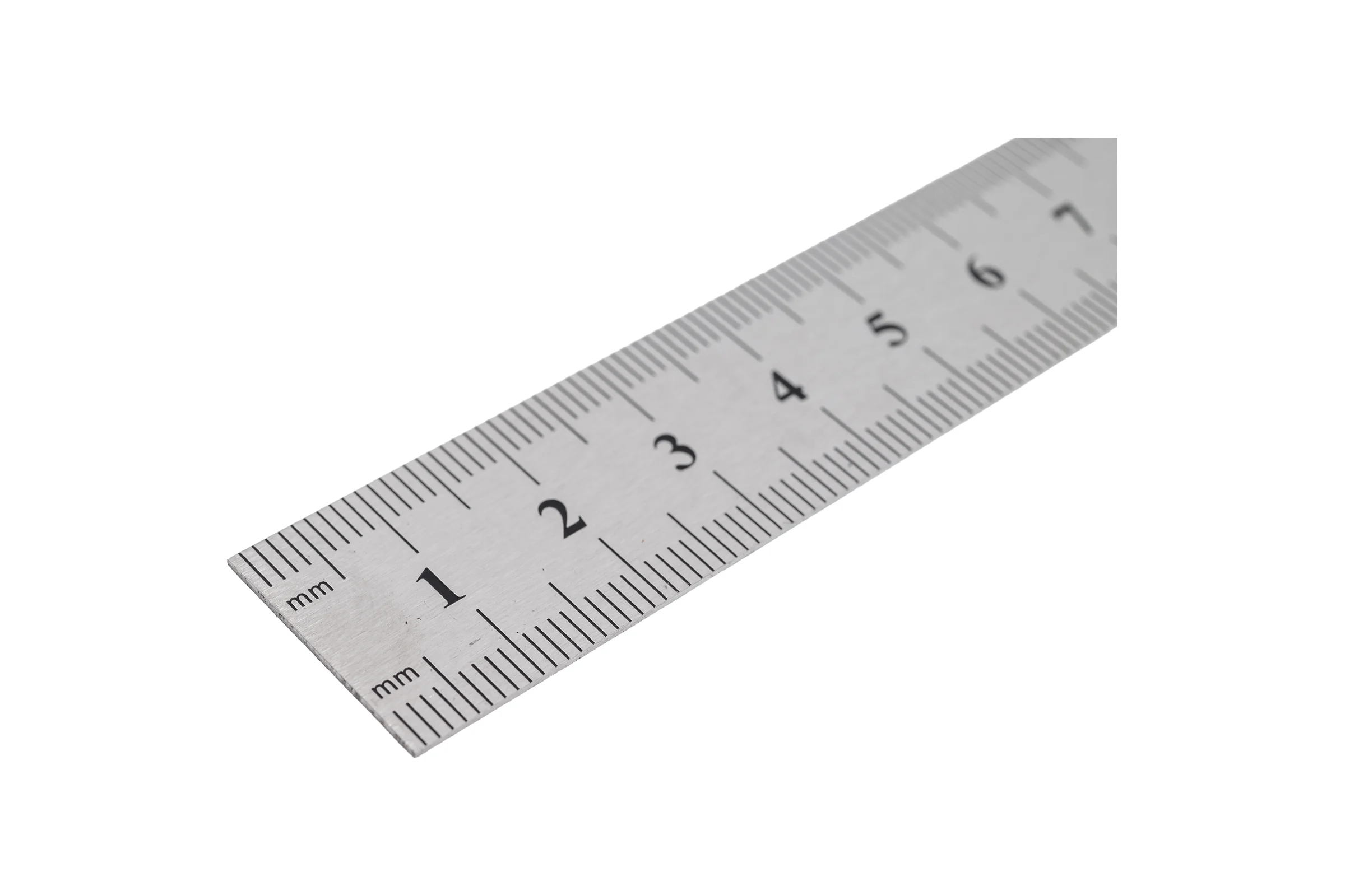 Линейка металлическая двусторонняя ИПК 300 мм steelruler300mm