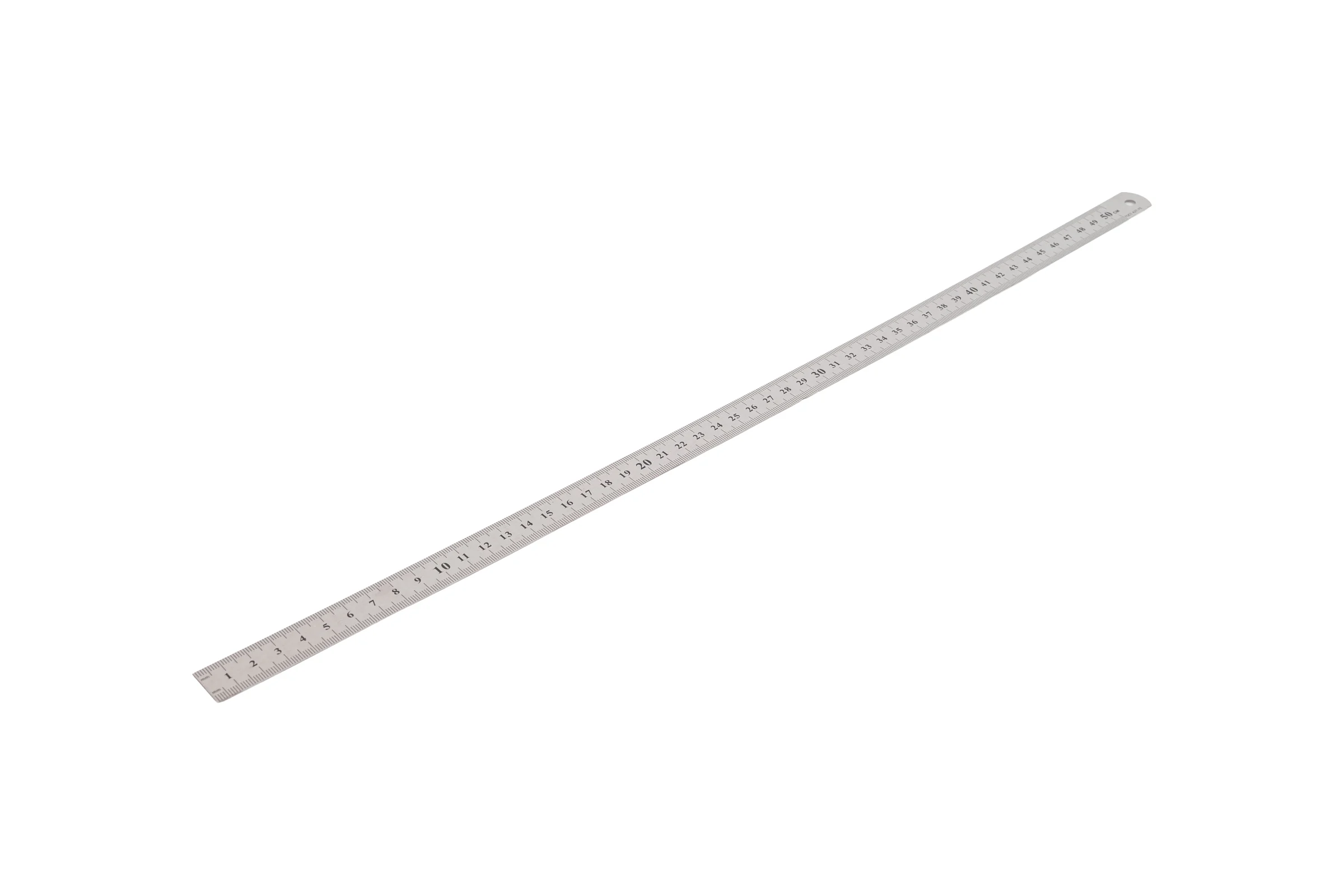 Линейка металлическая двусторонняя ИПК 500 мм steelruler500mm