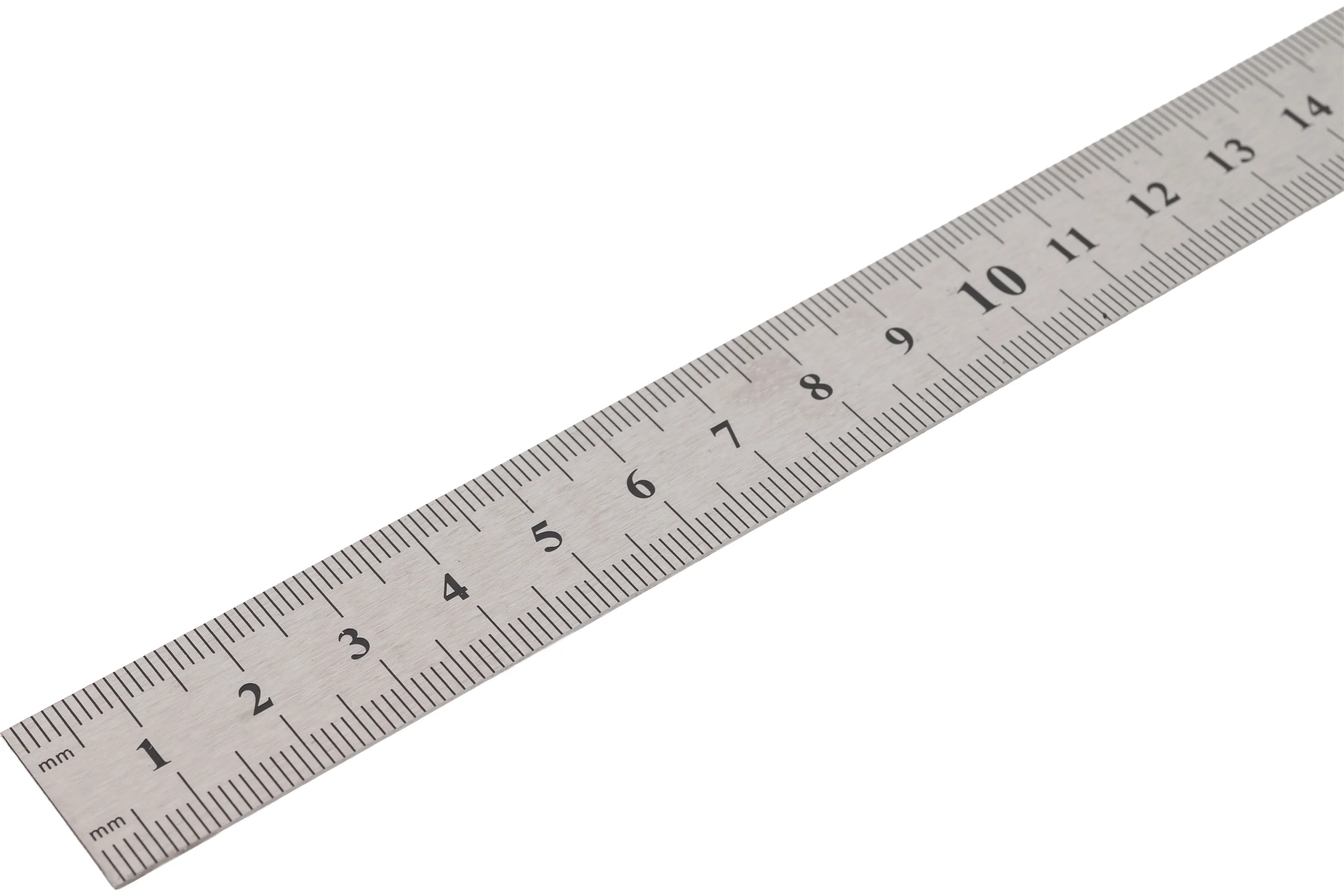 Линейка металлическая двусторонняя ИПК 500 мм steelruler500mm