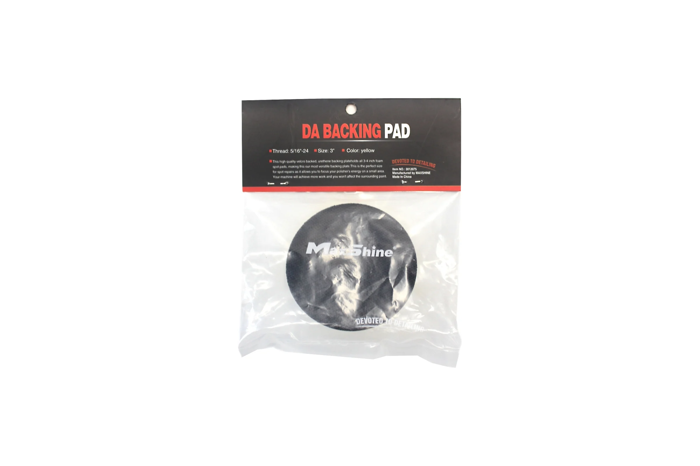 Держатель полировальных кругов для Dual Action (75 мм; 5/16") 3012075 MaxShine 016732