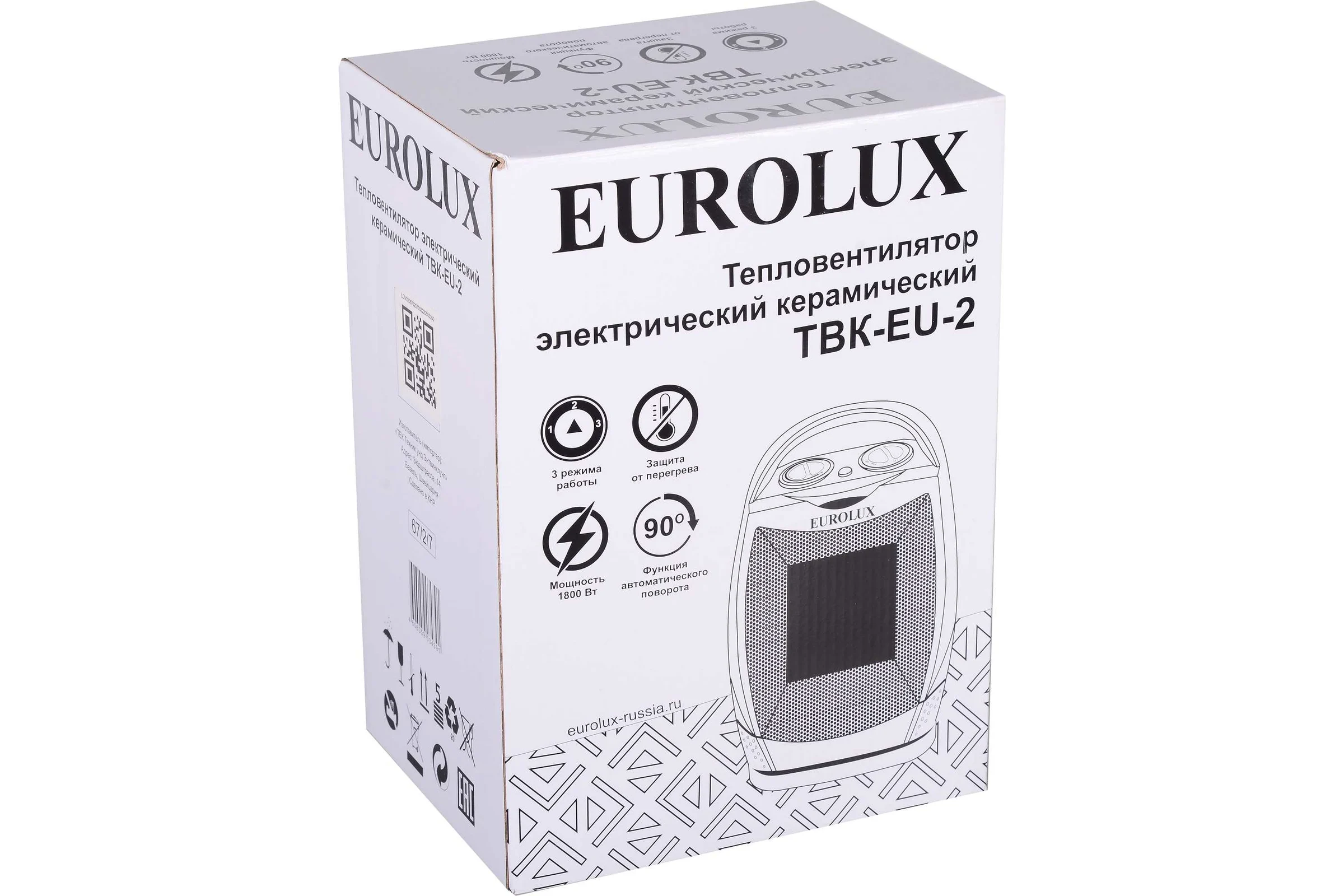 Тепловентилятор Eurolux ТВК-EU-2 67/2/7